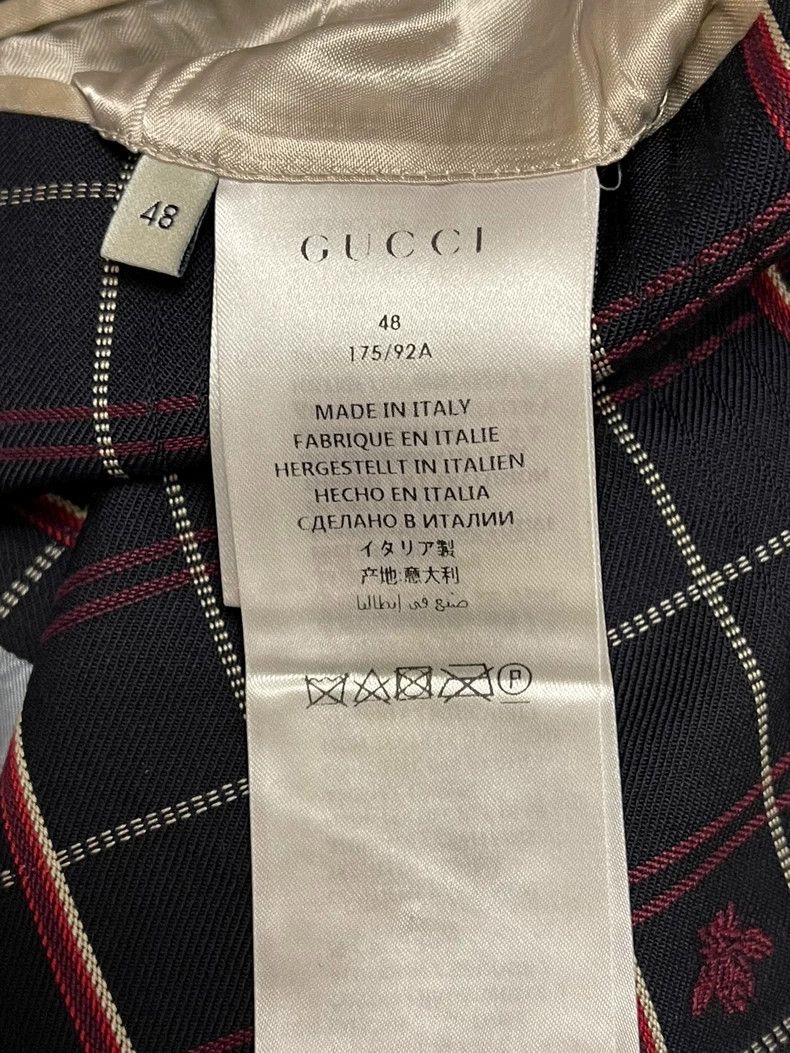 Gucci Gucci Little Bee Suit 2501-Nextarrow Size 48R - 5 Thumbnail