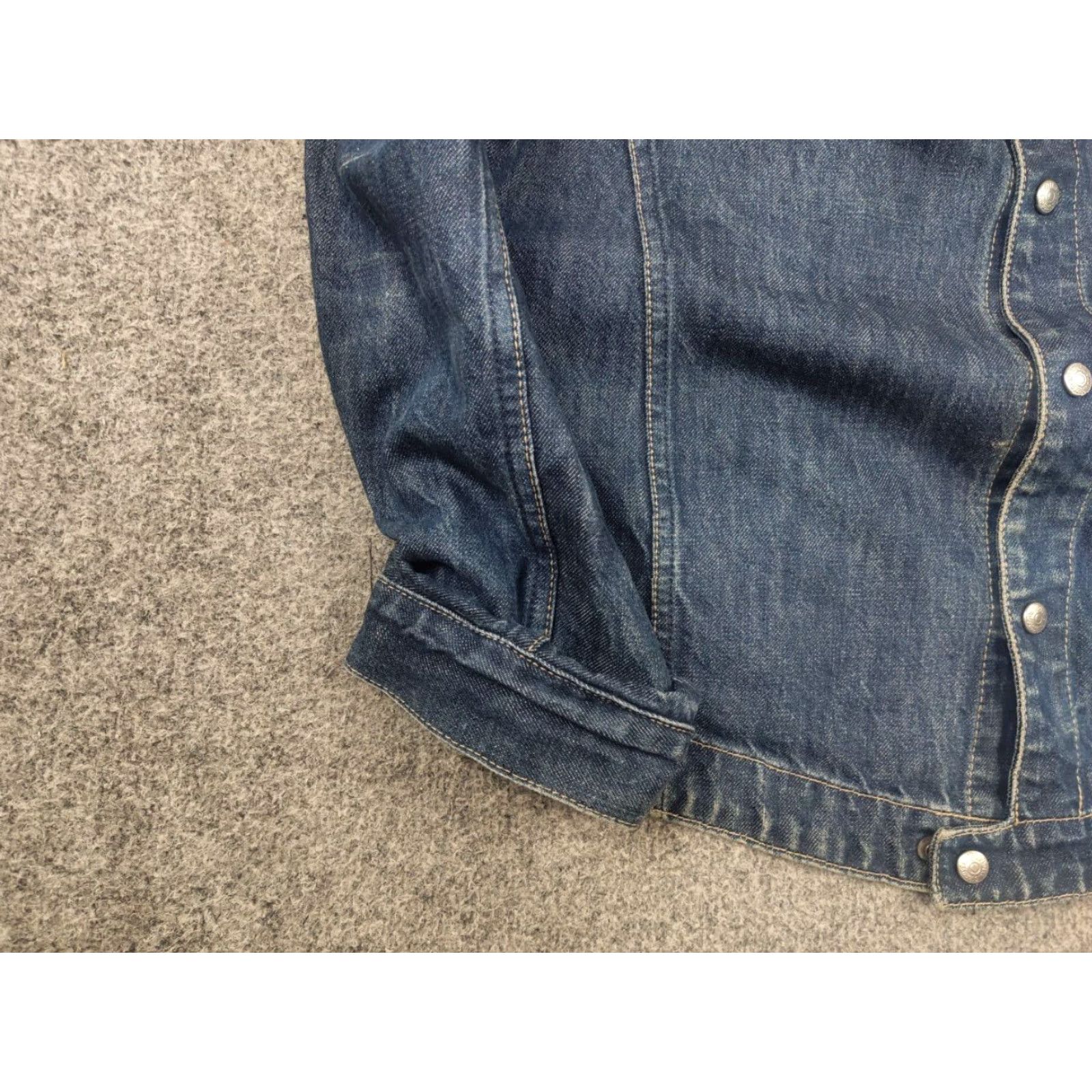 Levi's VINTAGE Levi's Trucker Jacket Levi's Engineered Denim Blue Pocket 90s Classic Pocket Denim Faded Jeans Jacket M Blue Mens Regular Jacket Size US 31 - 6 Thumbnail