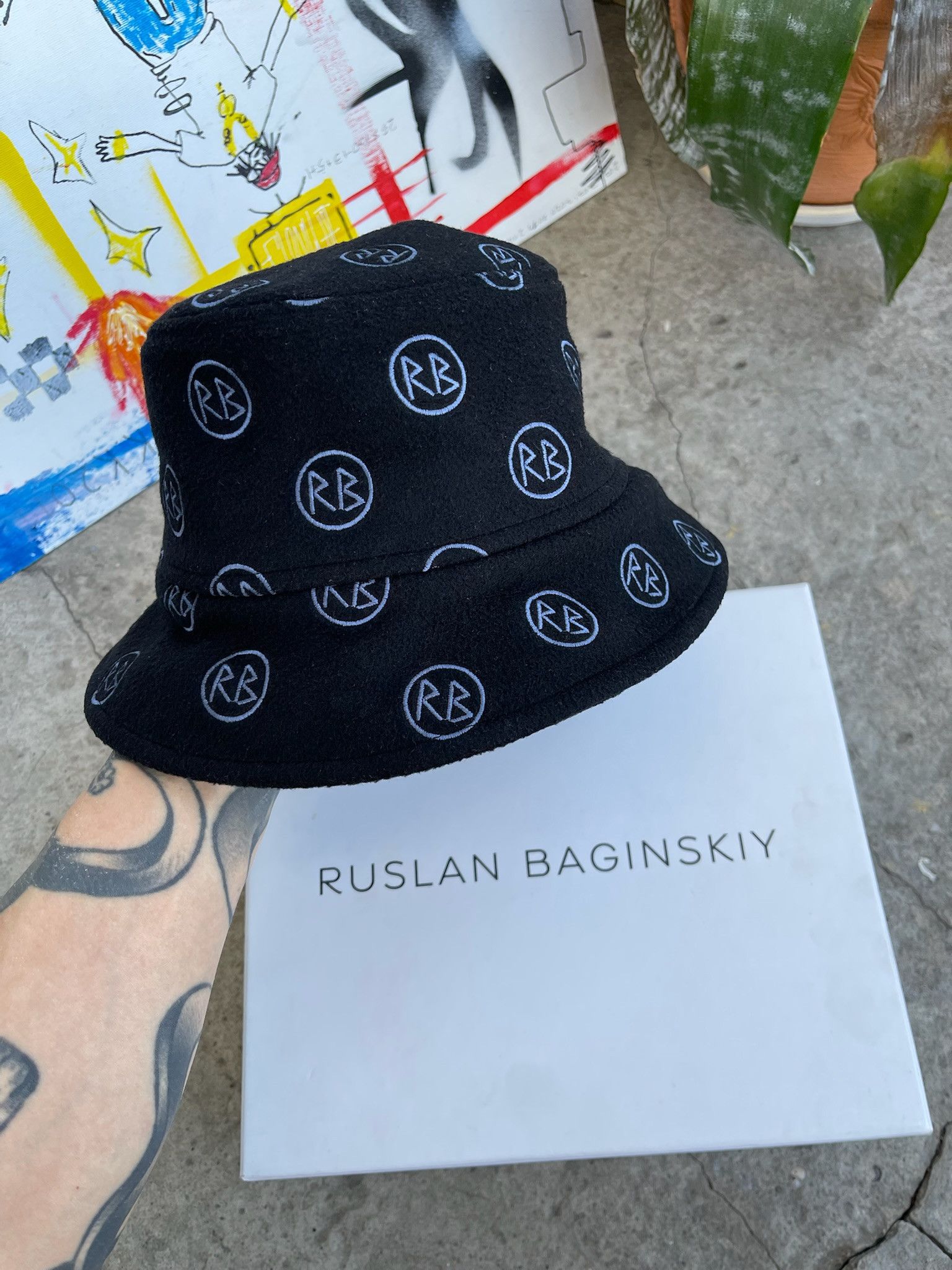 Ruslan Baginskiy Ruslan Baginskiy Hat bucket Size ONE SIZE - 1 Thumbnail