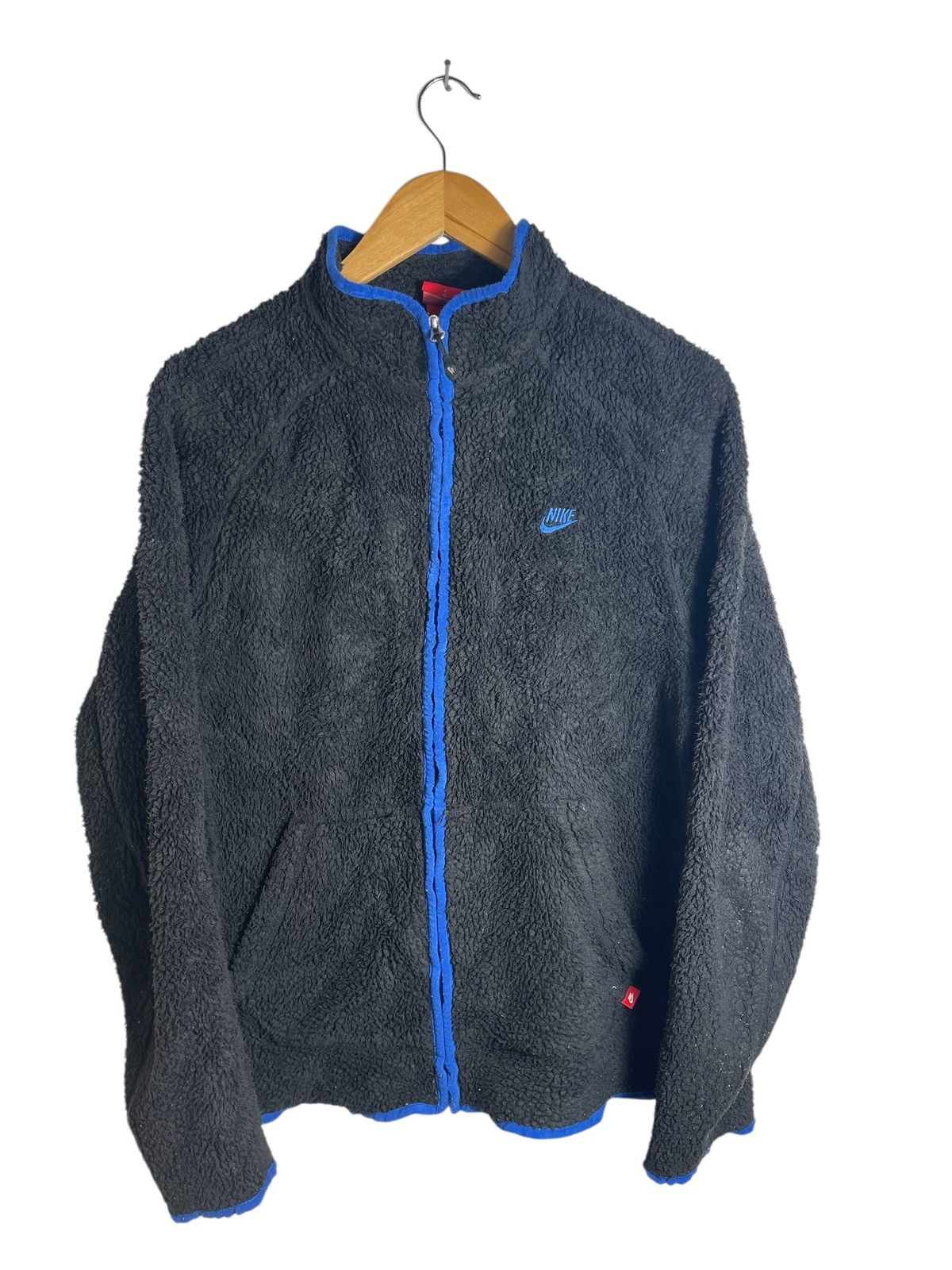 Nike × Vintage Vintage Nike fleece jacket Size US M / EU 48-50 / 2 - 1 Thumbnail