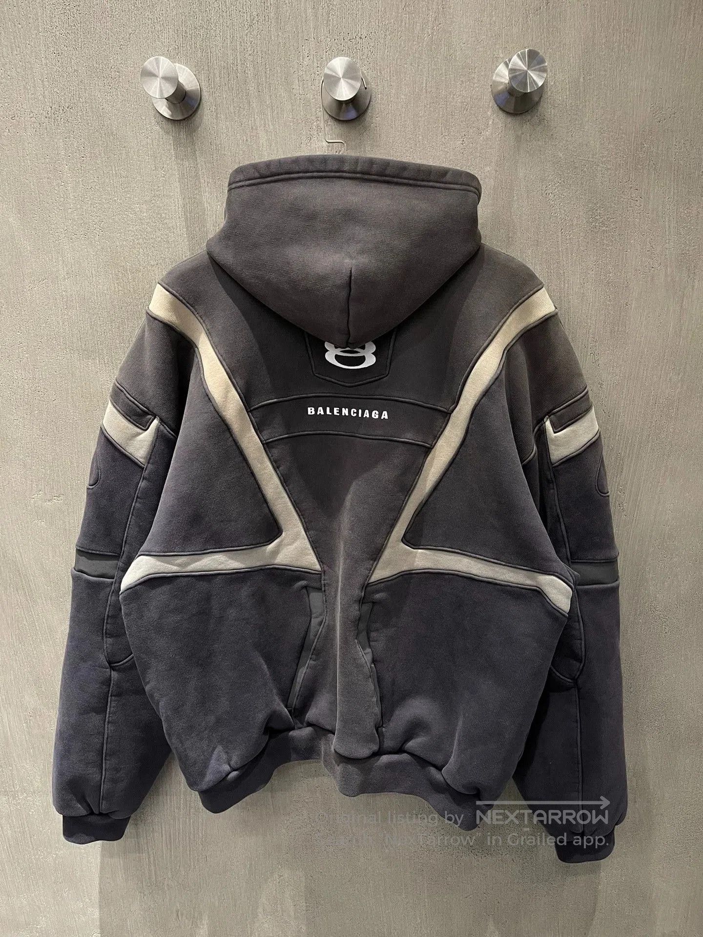 Balenciaga Balenciaga Unity Logo Hoodie Jacket . Size US L / EU 52-54 / 3 - 2 Thumbnail