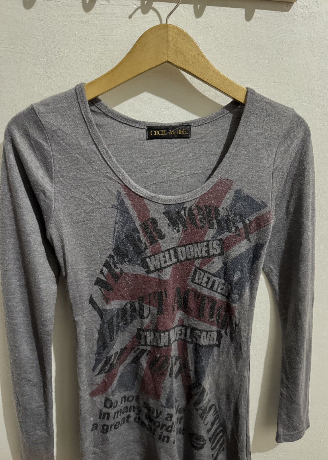 Hysteric Glamour Y2k Cecil McBee flag ifsixwasnine slim longsleeve Size M / US 6-8 / IT 42-44 - 3 Thumbnail