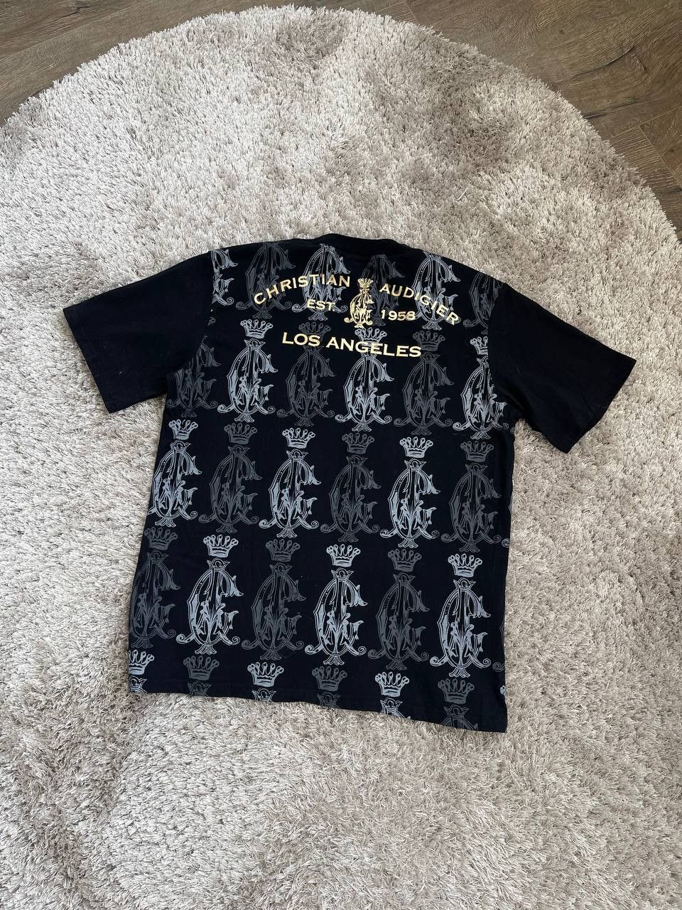 Christian Audigier × Ed Hardy × Vintage Vintage Christian audigier big logo tee rare size M Size US M / EU 48-50 / 2 - 9 Thumbnail