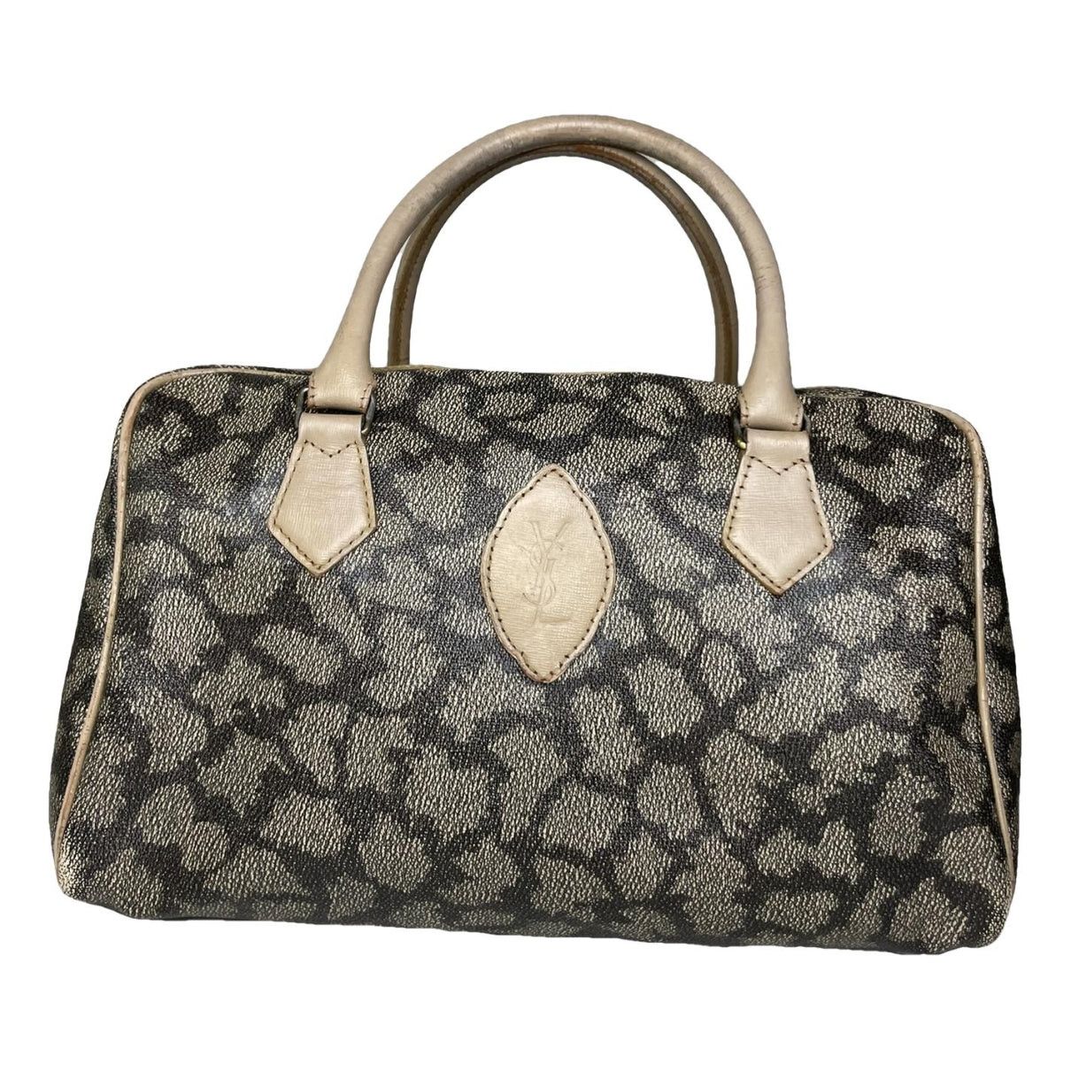 Yves Saint Laurent Grey Leather Handbag Size ONE SIZE - 1 Thumbnail