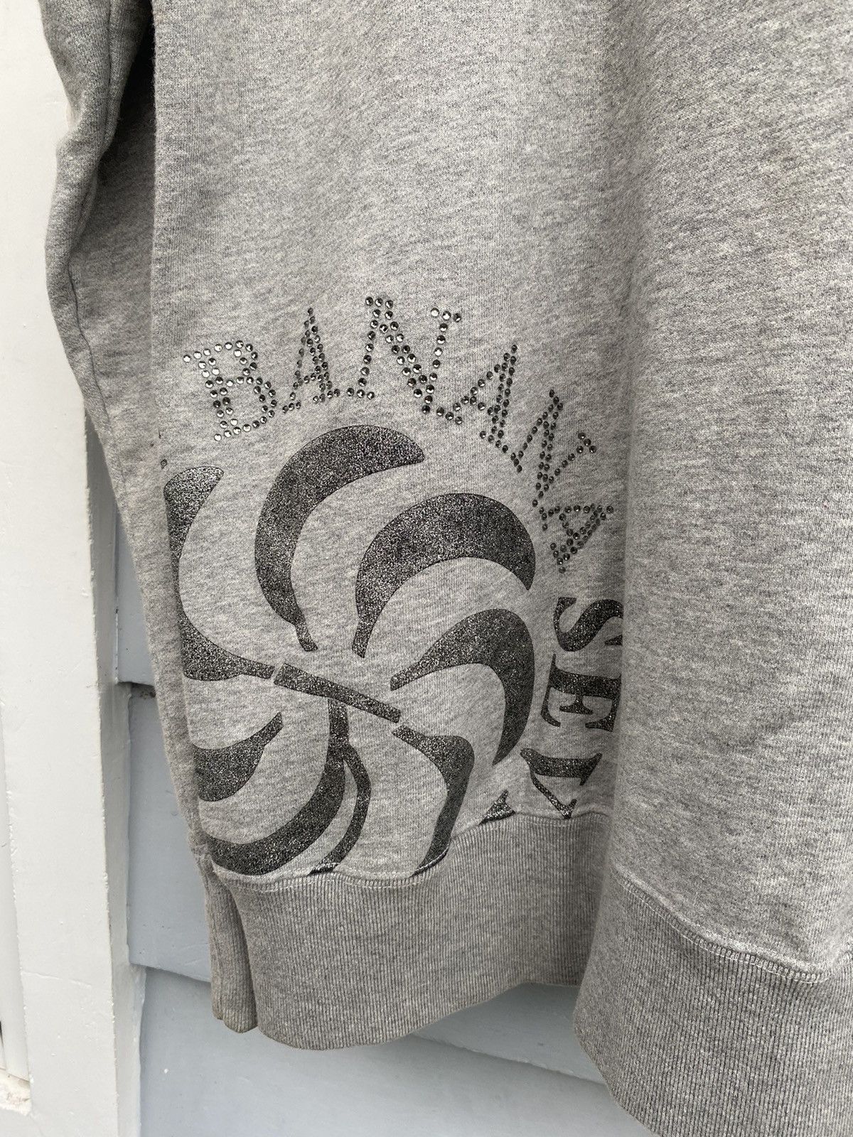 If Six Was Nine Banana Seven Glitter Diamond Full Face Zipper Hoodie Style Size US XL / EU 56 / 4 - 7 Thumbnail