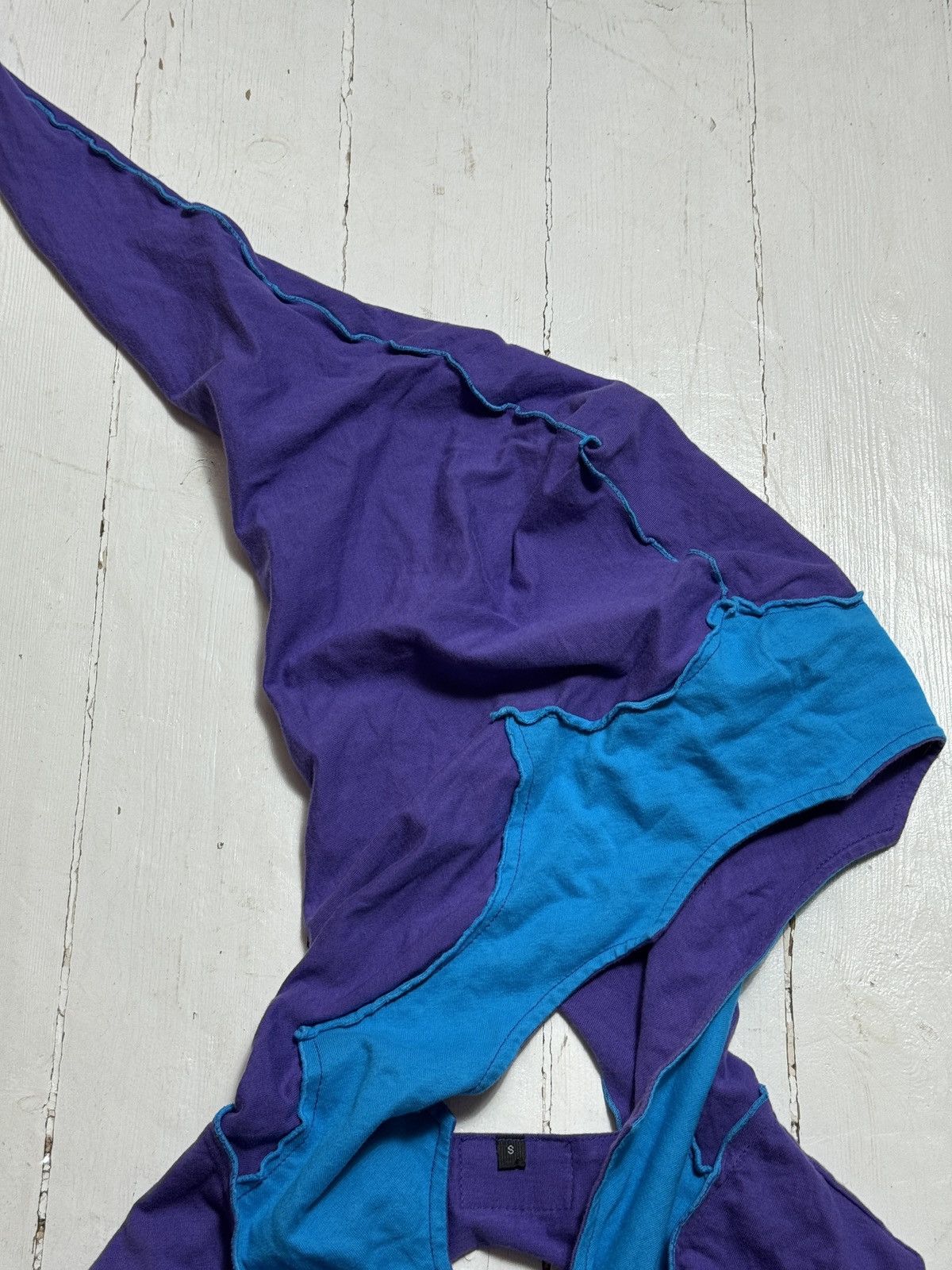 Other VINTAGE AVANT GARDE PATCHWORK HOODIE Size S / US 4 / IT 40 - 5 Thumbnail