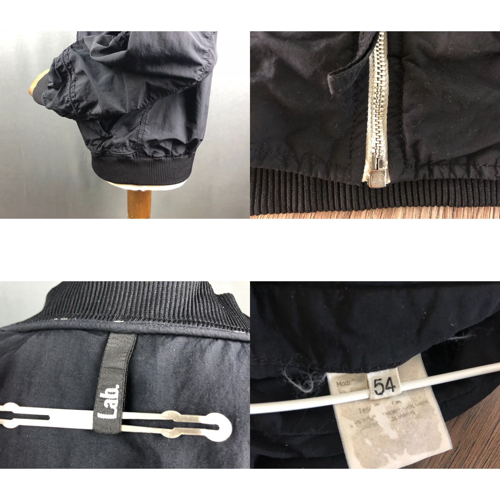 Pal Zileri Pal Zileri Lab Full Zip Jacket Polyamide Men 54 Black Size US L / EU 52-54 / 3 - 8 Thumbnail