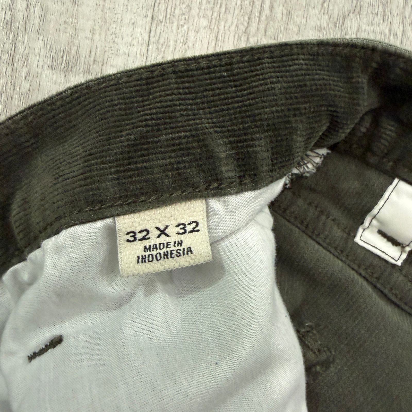 Flint And Tinder Flint And Tinder Corduroy Pants Men's 32x32 Green Tapered Size US 32 / EU 48 - 5 Thumbnail