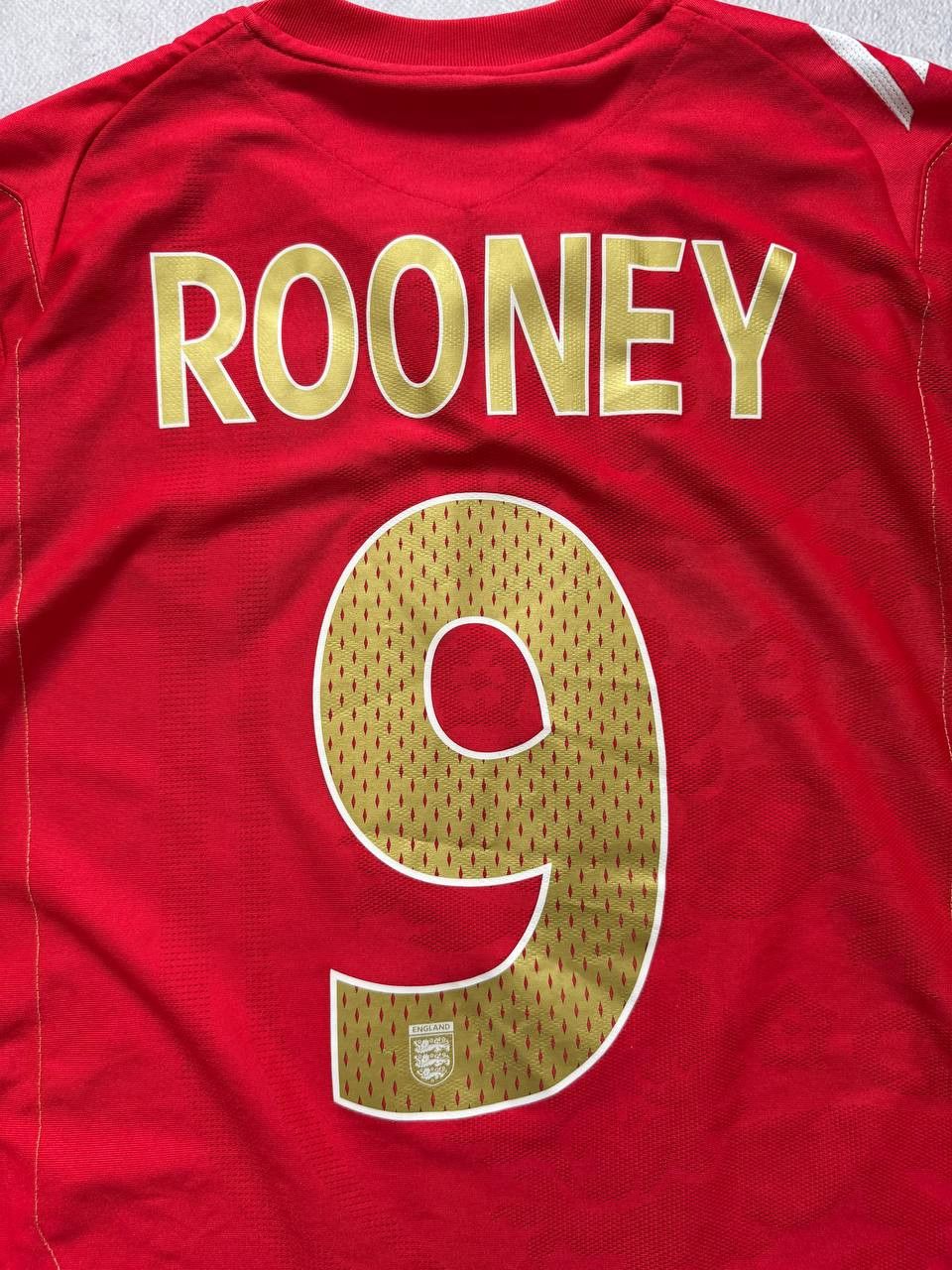 Umbro Umbro England 2006-2008 Away Football Shirt Rooney 9 Size US S / EU 44-46 / 1 - 3 Thumbnail
