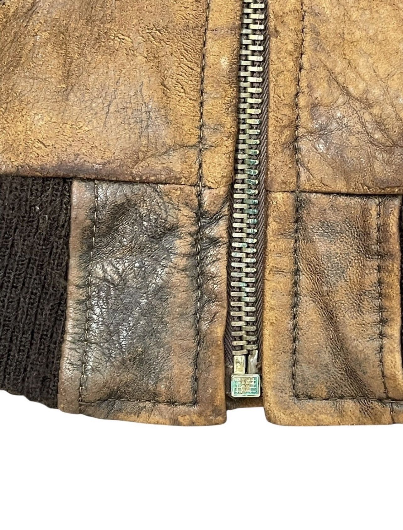 Avirex Vtg 80s Avirex USA Typ G2 Raider Leather Jacket Macgyver 2🟦 Size US L / EU 52-54 / 3 - 9 Thumbnail
