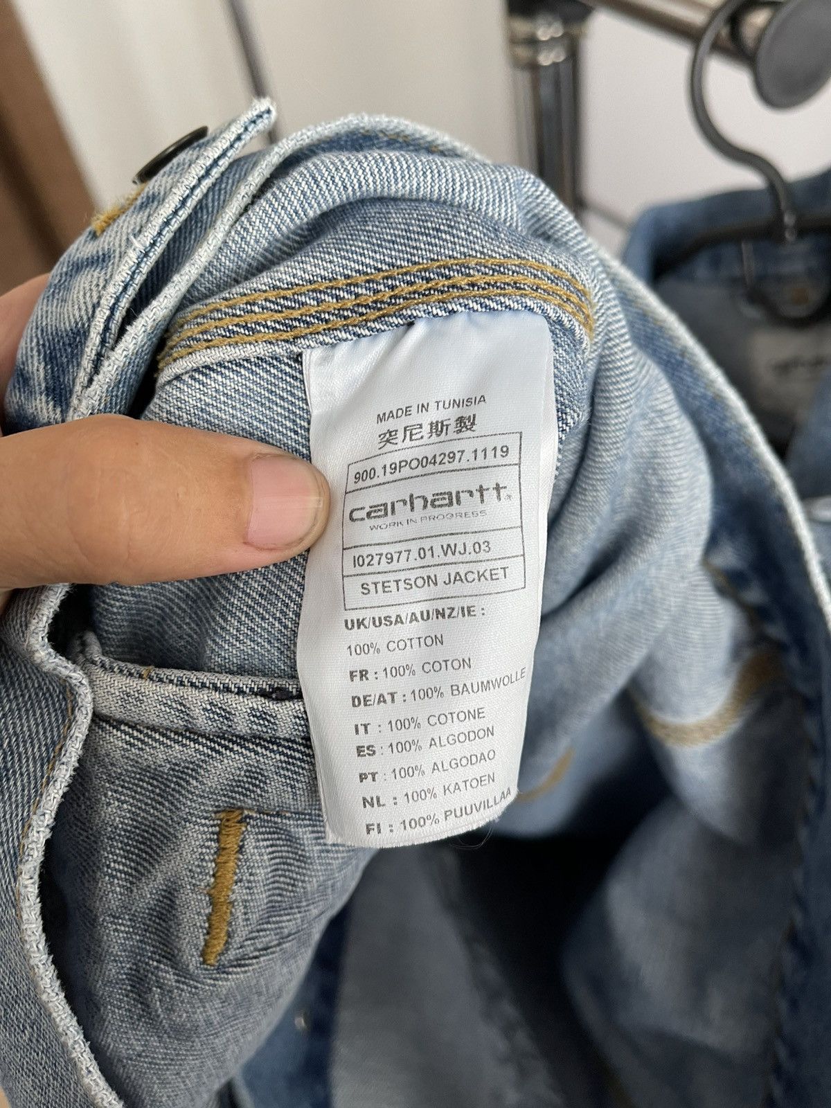 Carhartt WIP Stetson Denim Jacket