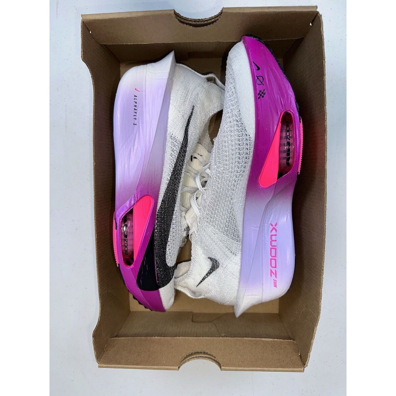 Nike Nike Air Zoom Alphafly Next% 3 White FD8311-100 Men's Size 9 Size US 9 / EU 42 - 8 Thumbnail