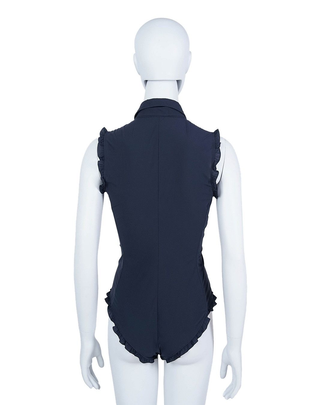 Miu Miu Miu Miu S/S2000 Ruffle Bodysuit Size M / US 6-8 / IT 42-44 - 2 Thumbnail