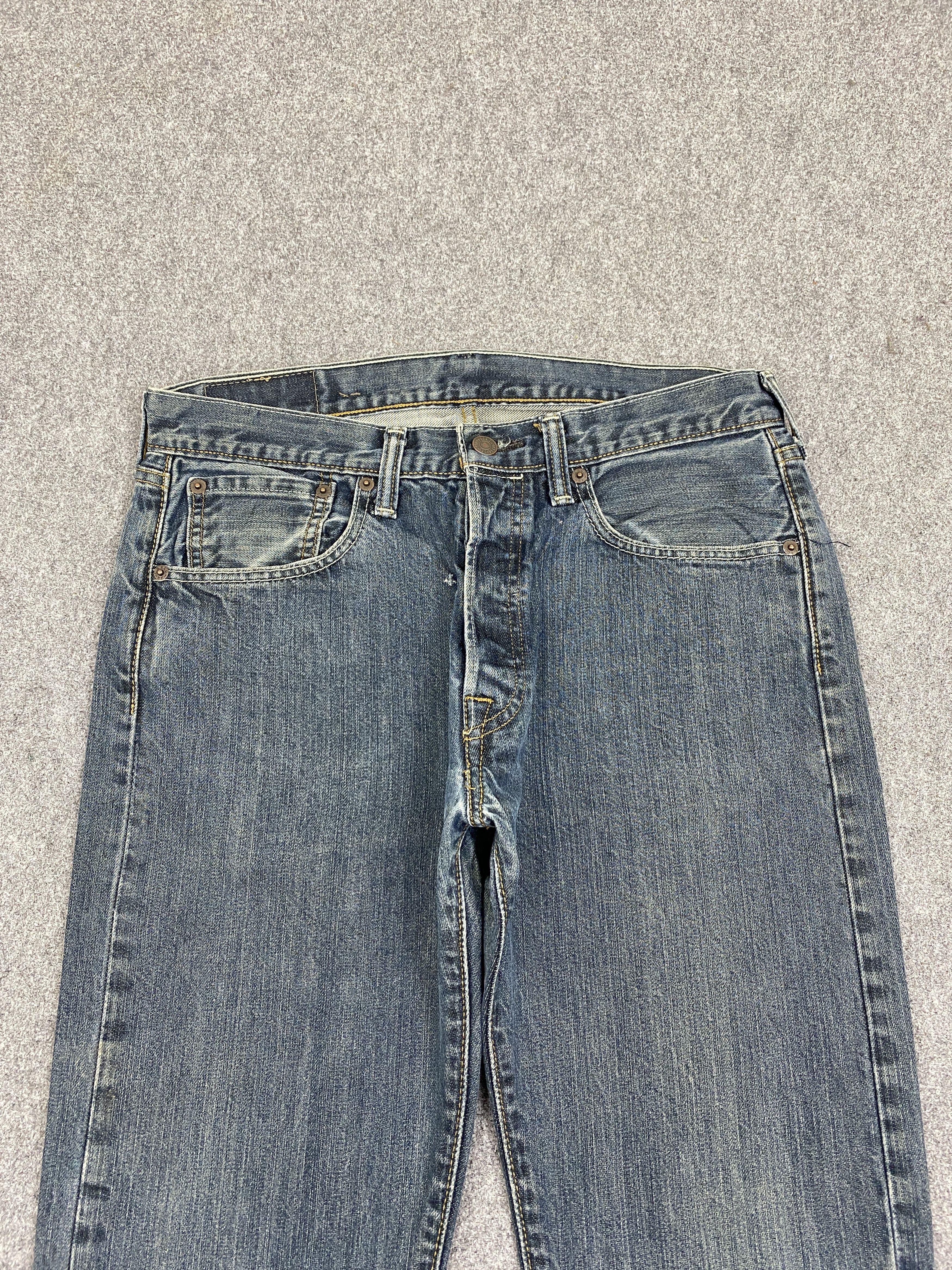Levi's Vintage Levi's 501 XX Blue Denim Jeans DP2763 Size US 32 / EU 48 - 2 Thumbnail