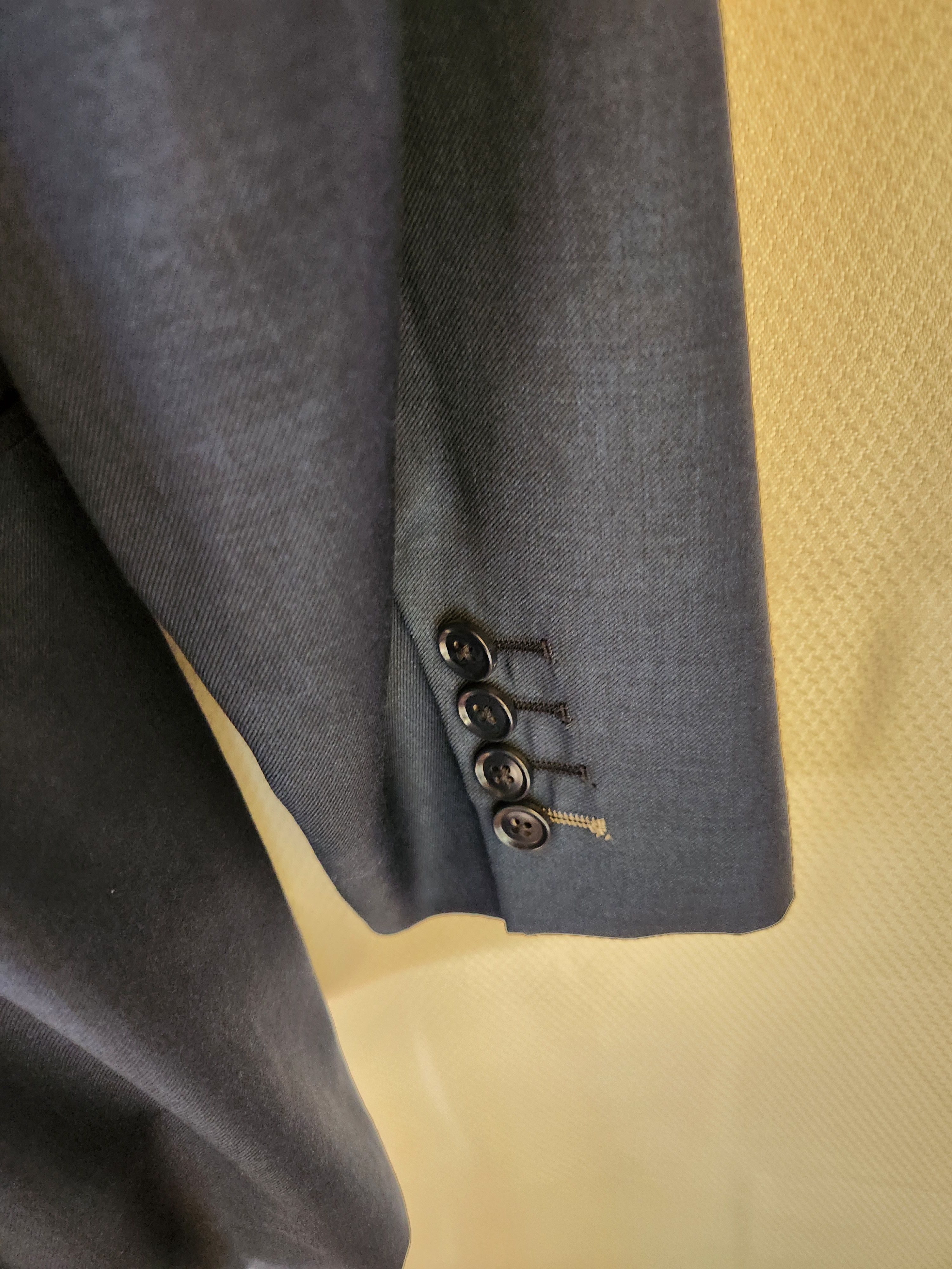 Handmade New Merritt West Custom Made 100% Wool Blazer Size 40R - 4 Thumbnail