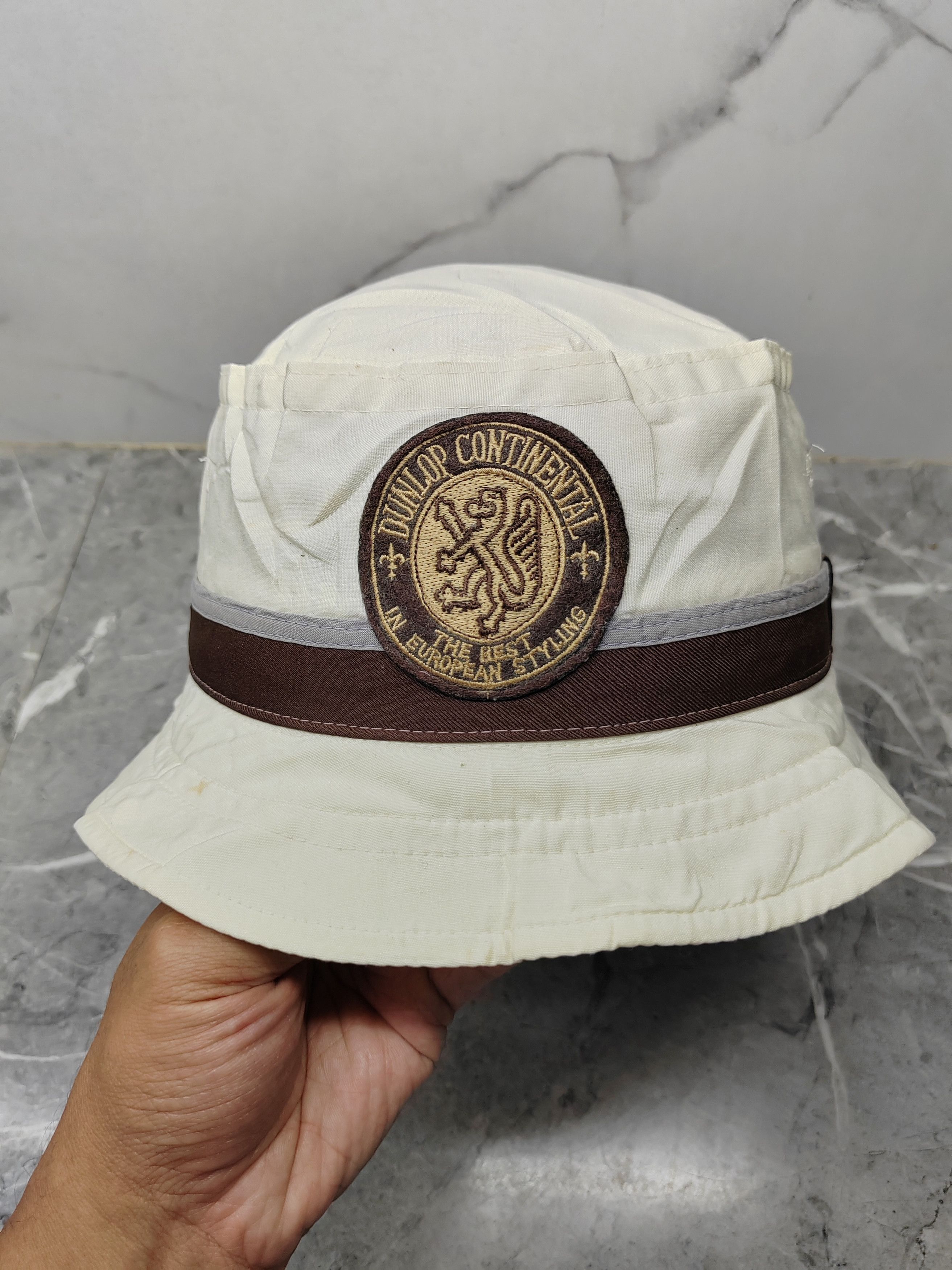 Dunlop Vintage Polo Ralph Lauren Multicolour Bucket Hat Size ONE SIZE - 1 Thumbnail