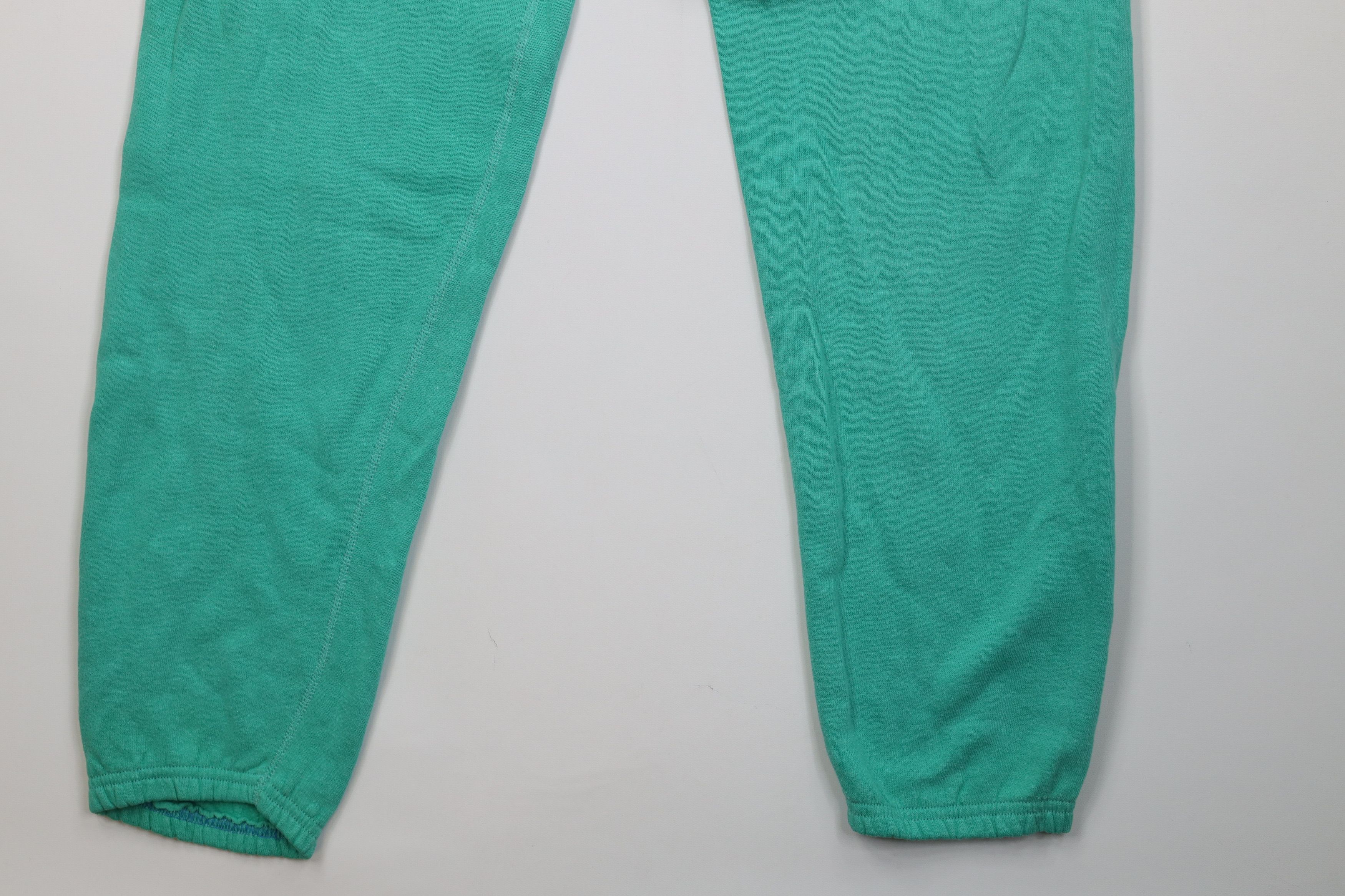 Vintage Vintage 70s Streetwear Gusset Sweatpants Joggers Teal USA Size 32" / US 10 / IT 46 - 15 Thumbnail