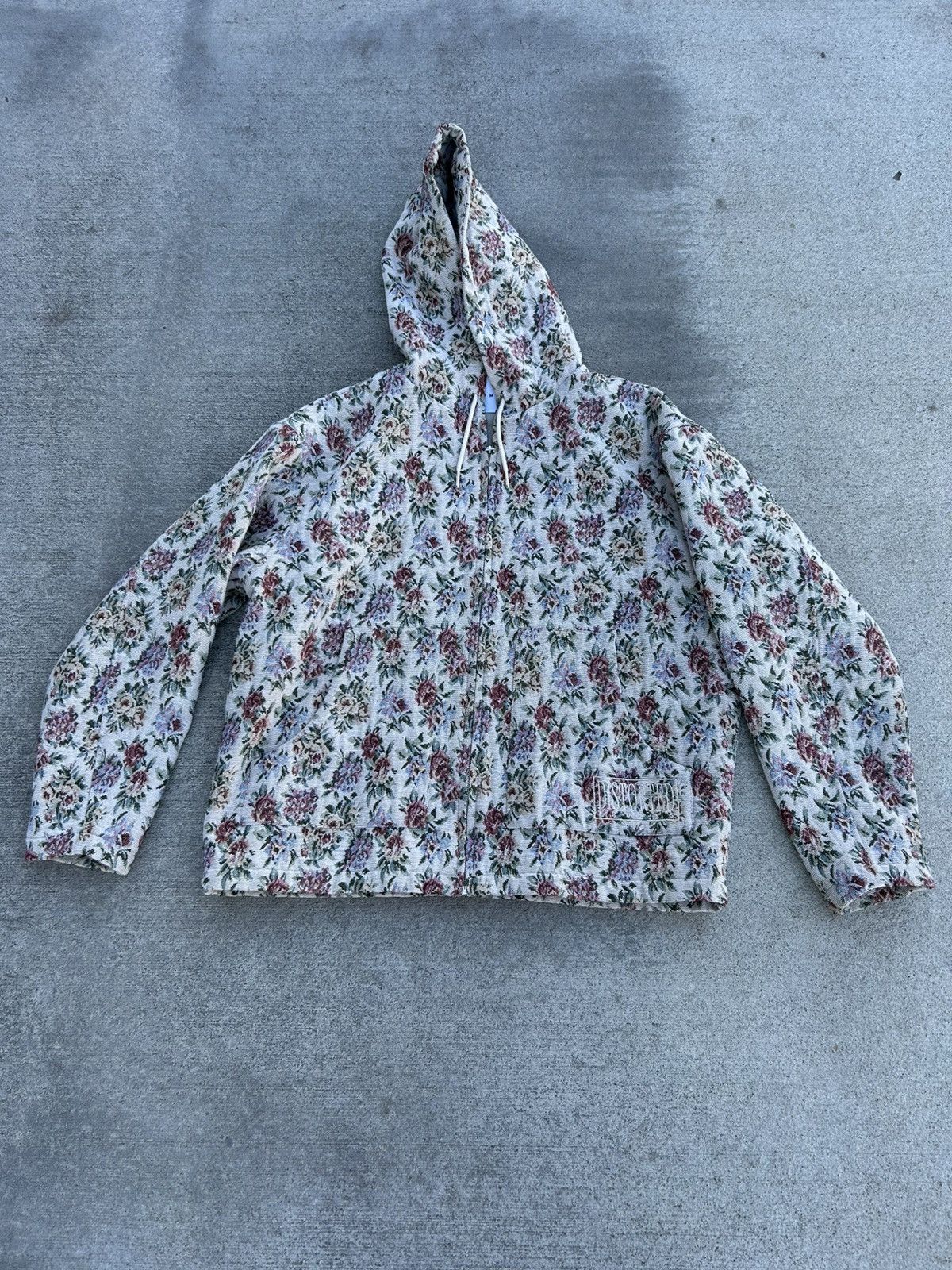Topman Flower zip up Size US M / EU 48-50 / 2 - 1 Thumbnail