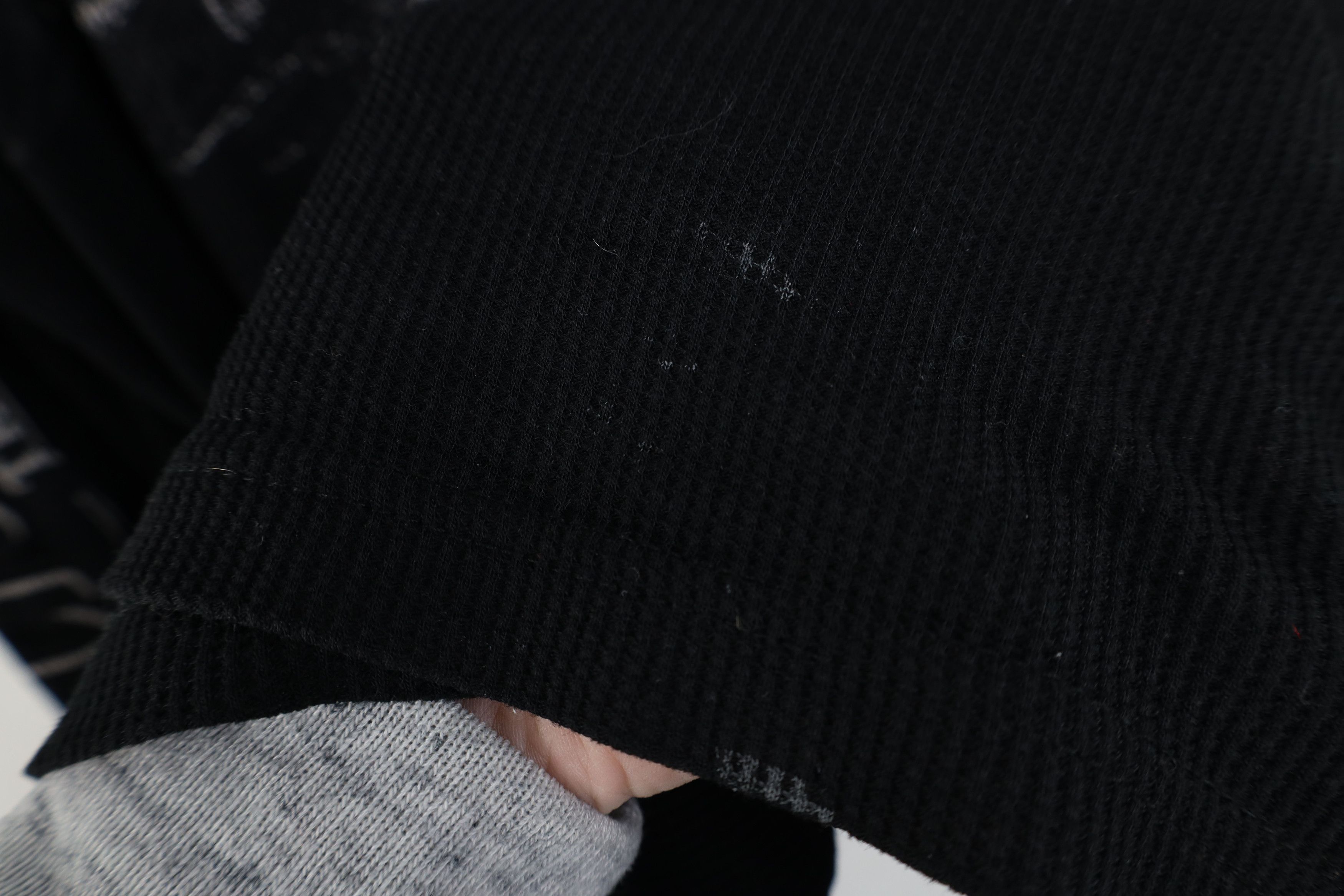 Southpole Vintage Y2K Southpole Skull Waffle Knit T-Shirt Black Size US XXL / EU 58 / 5 - 8 Thumbnail
