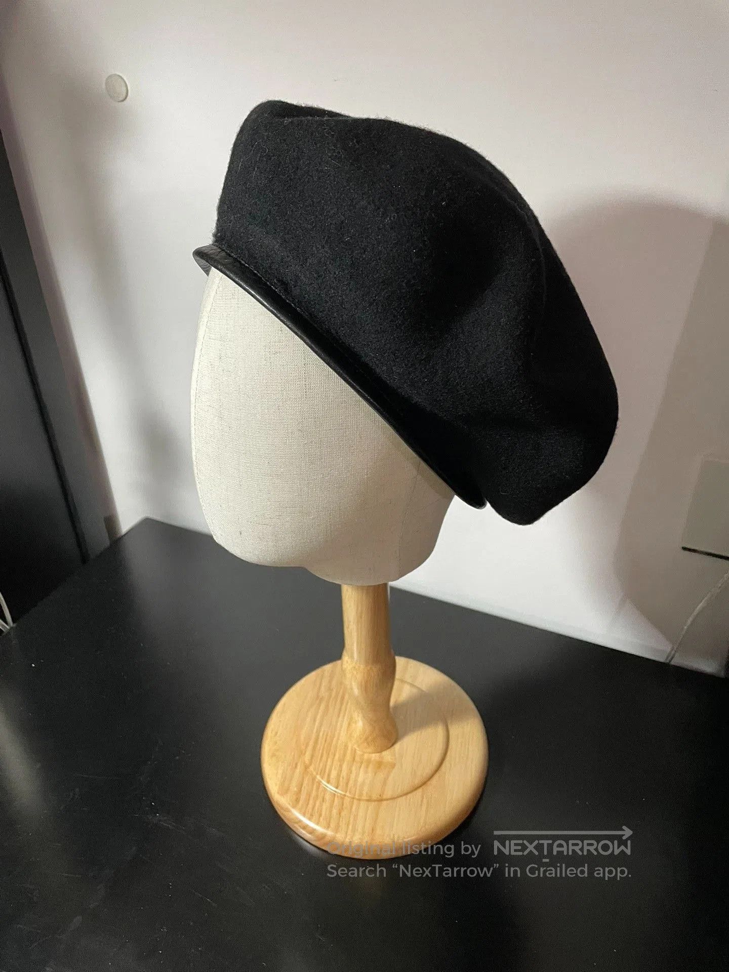 THE H.W.DOG&CO. H.W.Dog Winter Wool Beret. Size ONE SIZE - 5 Thumbnail