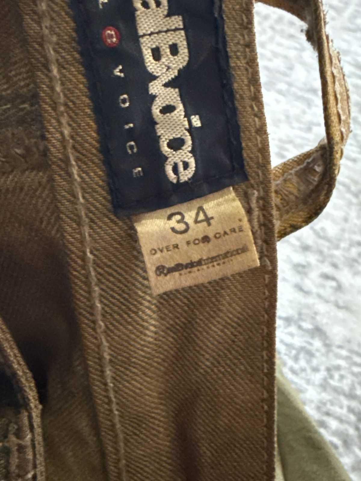 Carhartt RealBvoice Japan Mud Wash Overprint Carpenter Baggy Jeans Size US 34 / EU 50 - 22 Thumbnail