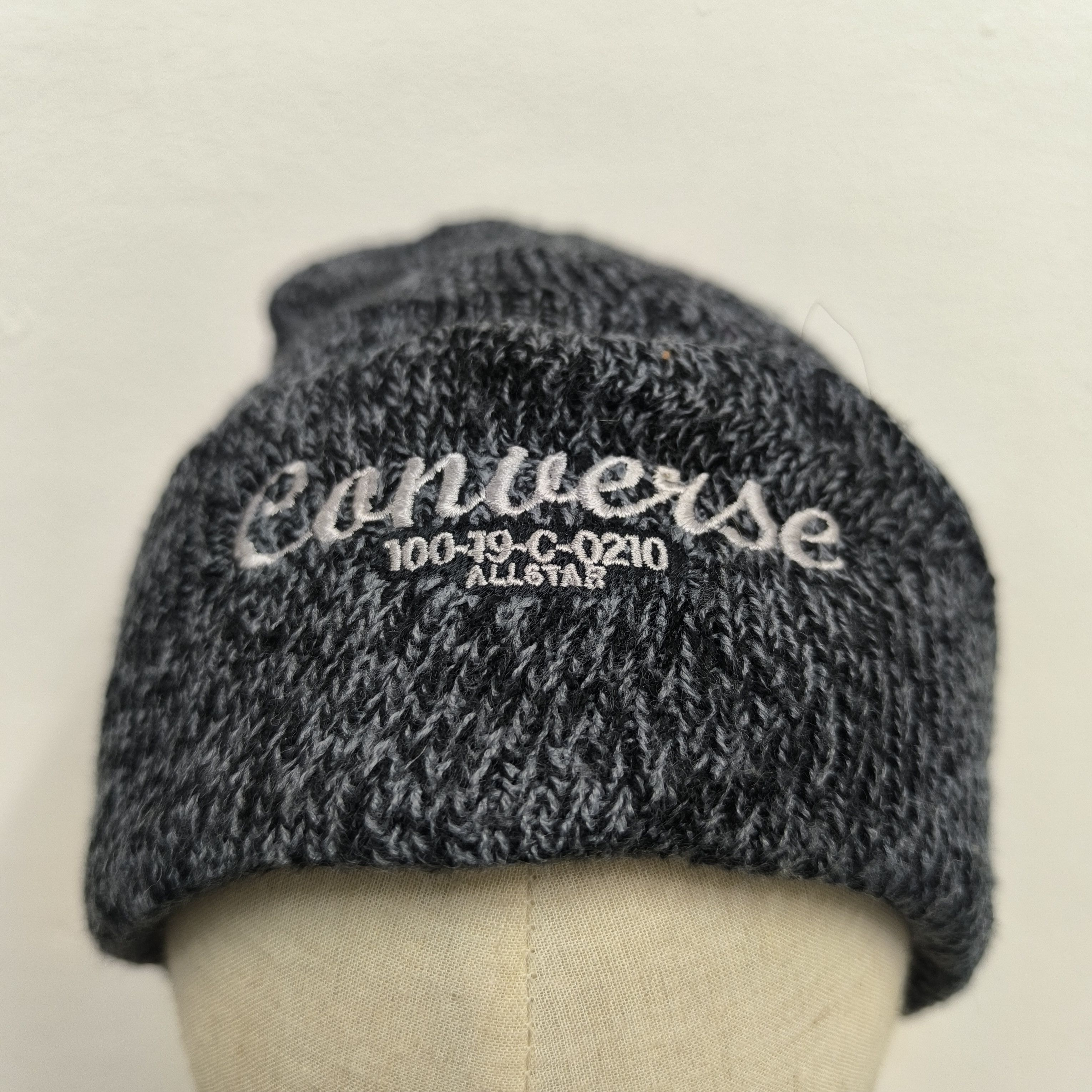 Converse 👟 Vintage converse spellout beanie hat Size ONE SIZE - 3 Thumbnail