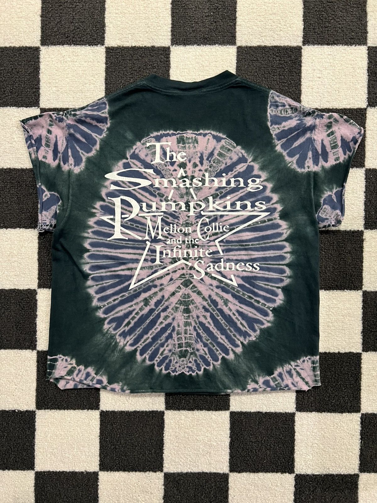 Vintage Vintage 1996 Smashing Pumpkins Tie Dye Tee Size US M / EU 48-50 / 2 - 5 Thumbnail
