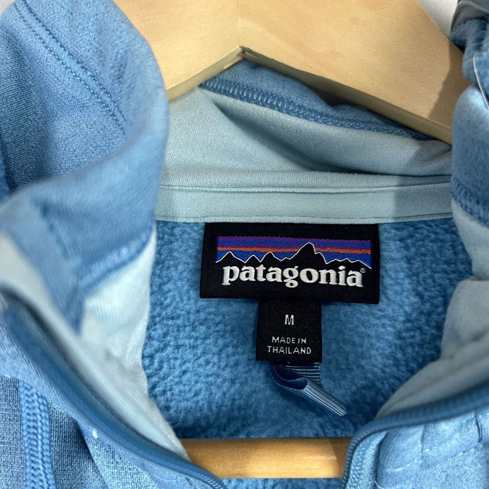 Patagonia Patagonia Hoodie Womens Medium Blue Tech Fleece Jacket Full Zip Outdoor Size M / US 6-8 / IT 42-44 - 4 Thumbnail