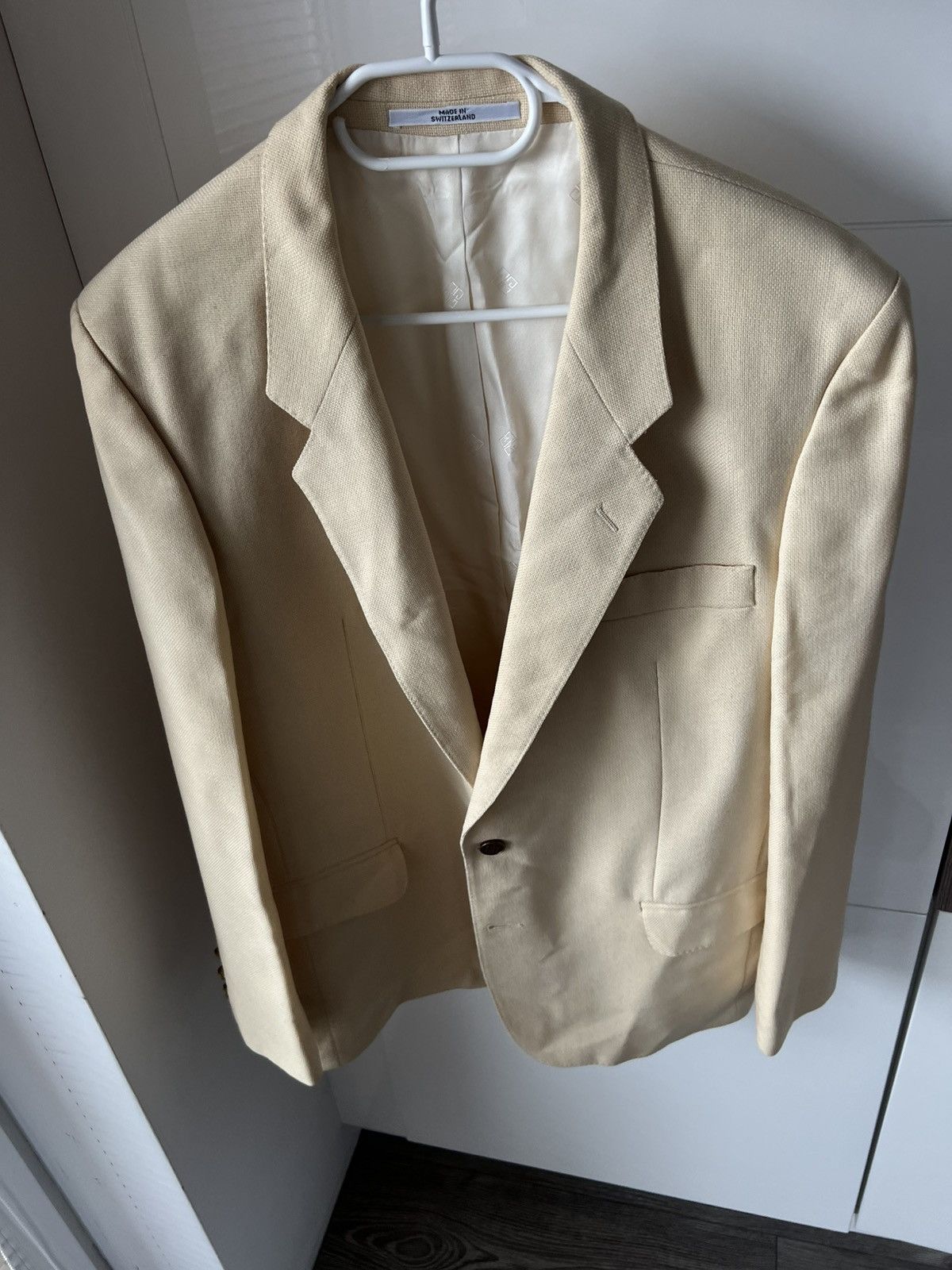 Givenchy Vintage Archival Givenchy Wool/Mohair Luxury Blazer Size 46R - 5 Thumbnail