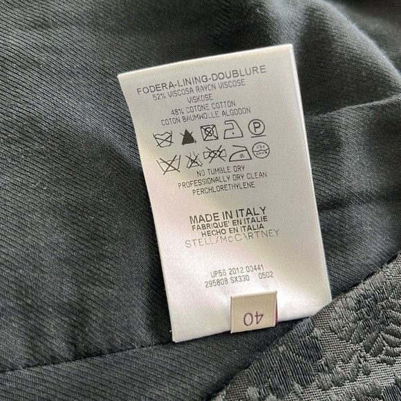 Stella McCartney Stella McCartney Jacquard Brocade Single Button V Menswear B Size XS / US 0-2 / IT 36-38 - 9 Thumbnail