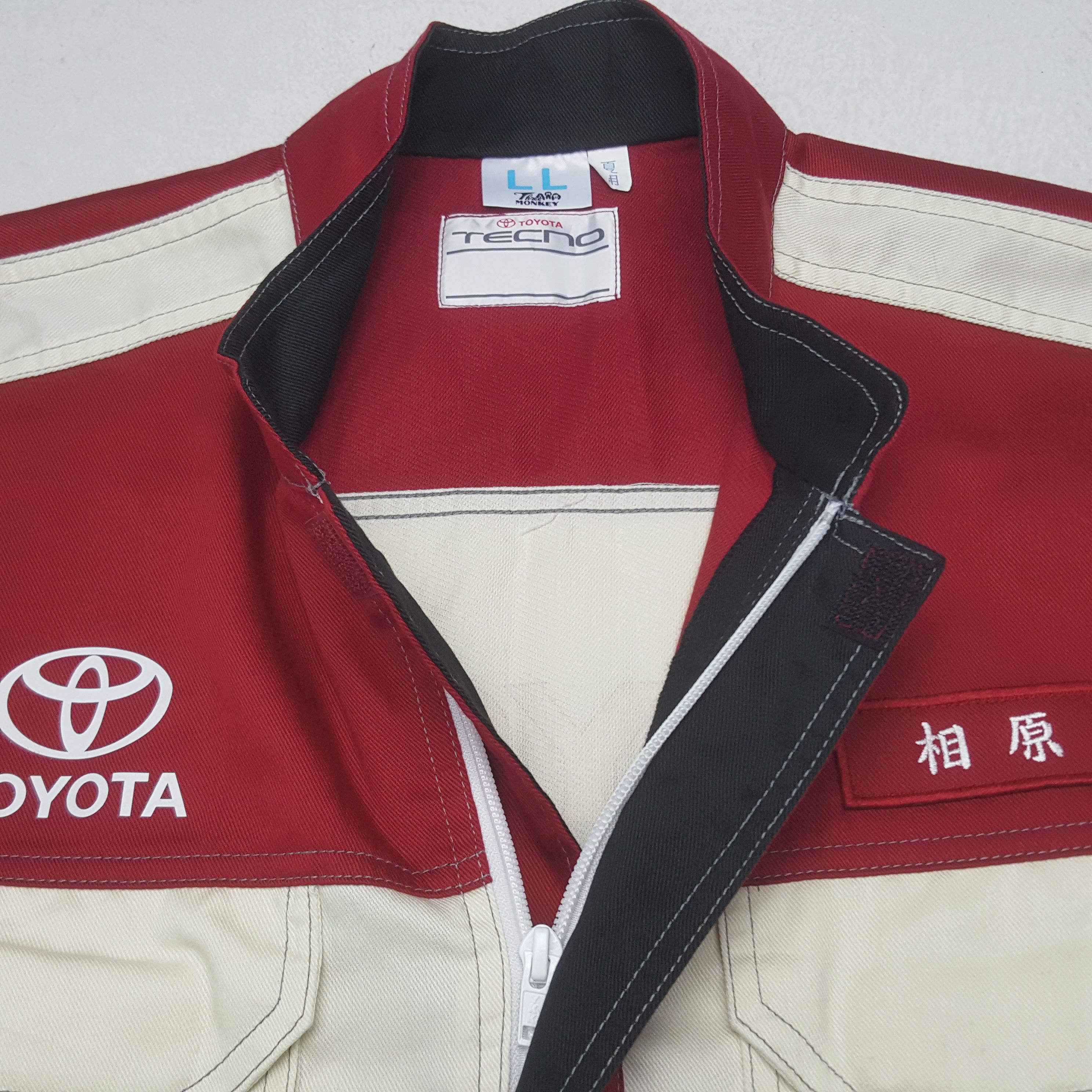 Japanese Brand Vintage Toyota Japanese Racing Team Coverall Jacket RR19 Size US M / EU 48-50 / 2 - 9 Thumbnail