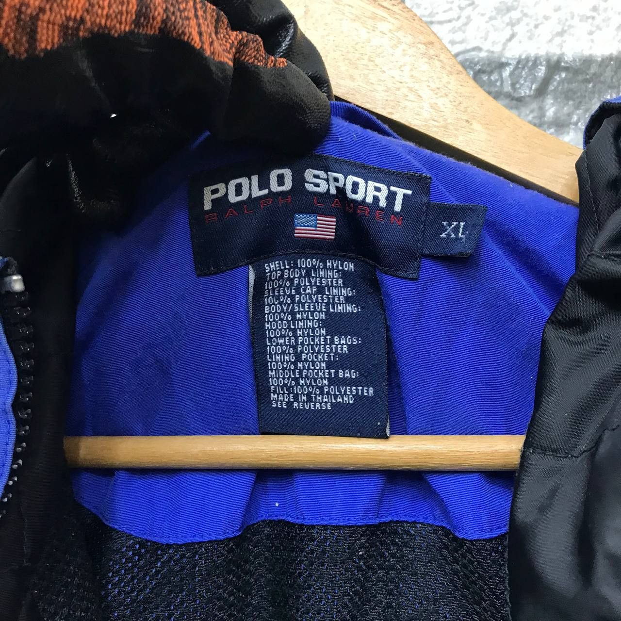 Polo Ralph Lauren Vintage 90s Polo Sport Ralph Lauren USA Flag Anorak BAGGY XL Size US XL / EU 56 / 4 - 17 Thumbnail