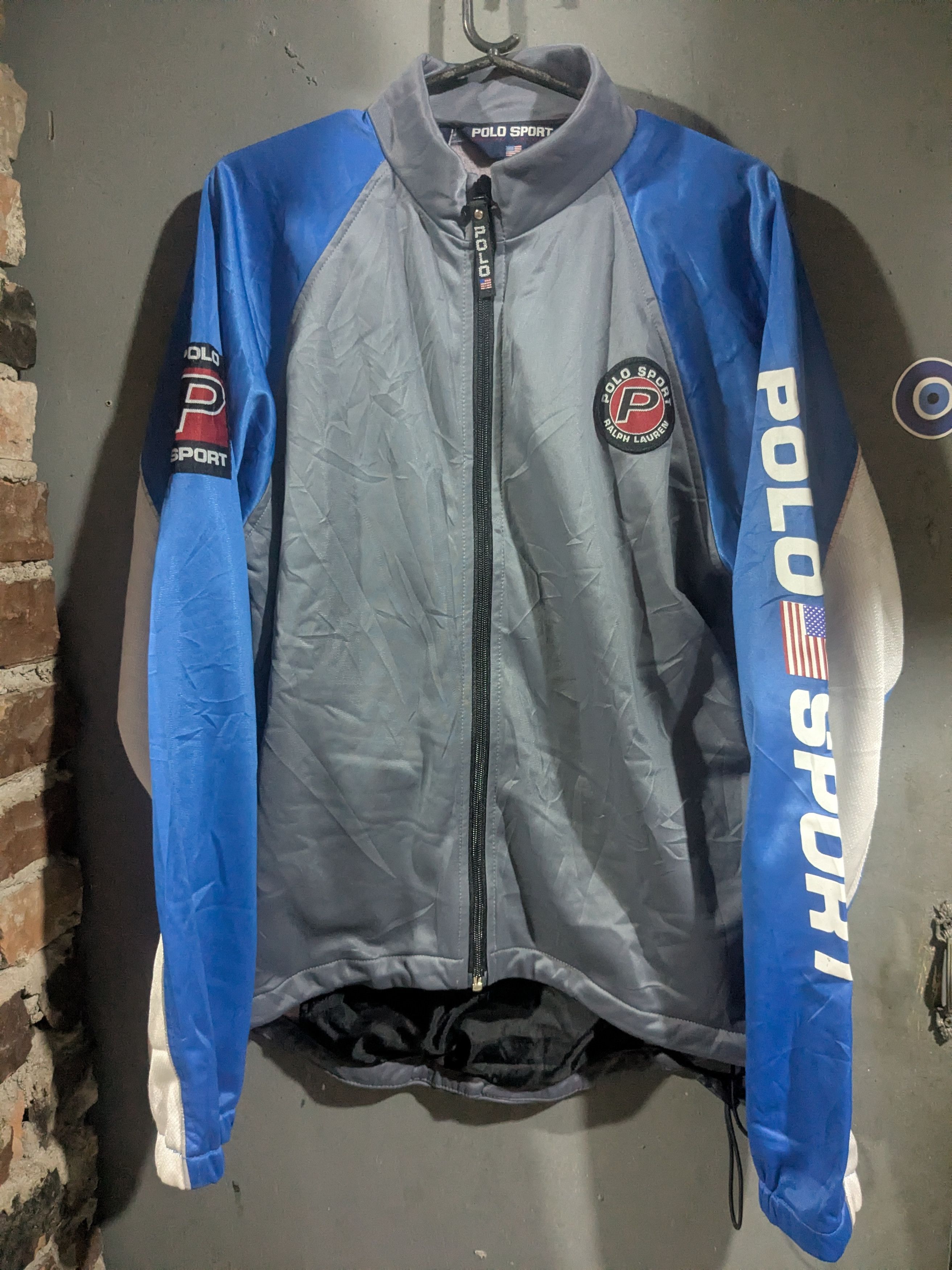 Polo Ralph Lauren Polo sport Ralph Lauren vintage authentic 90's racing jacket Size US L / EU 52-54 / 3 - 1 Thumbnail