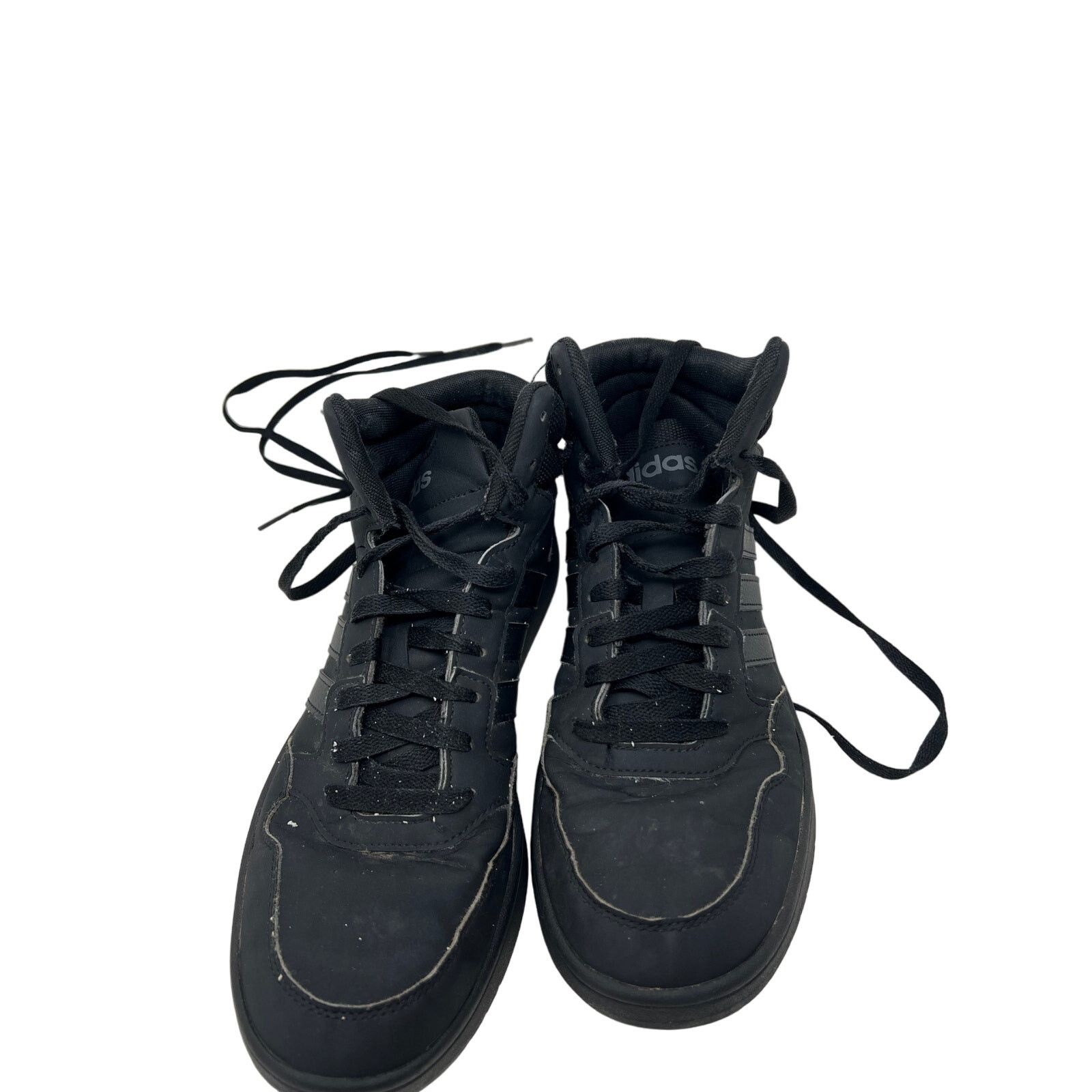 Adidas Adidas Hoops 3.0 Mid Black Shoes Mens 8 Size US 8 / EU 41 - 2 Thumbnail