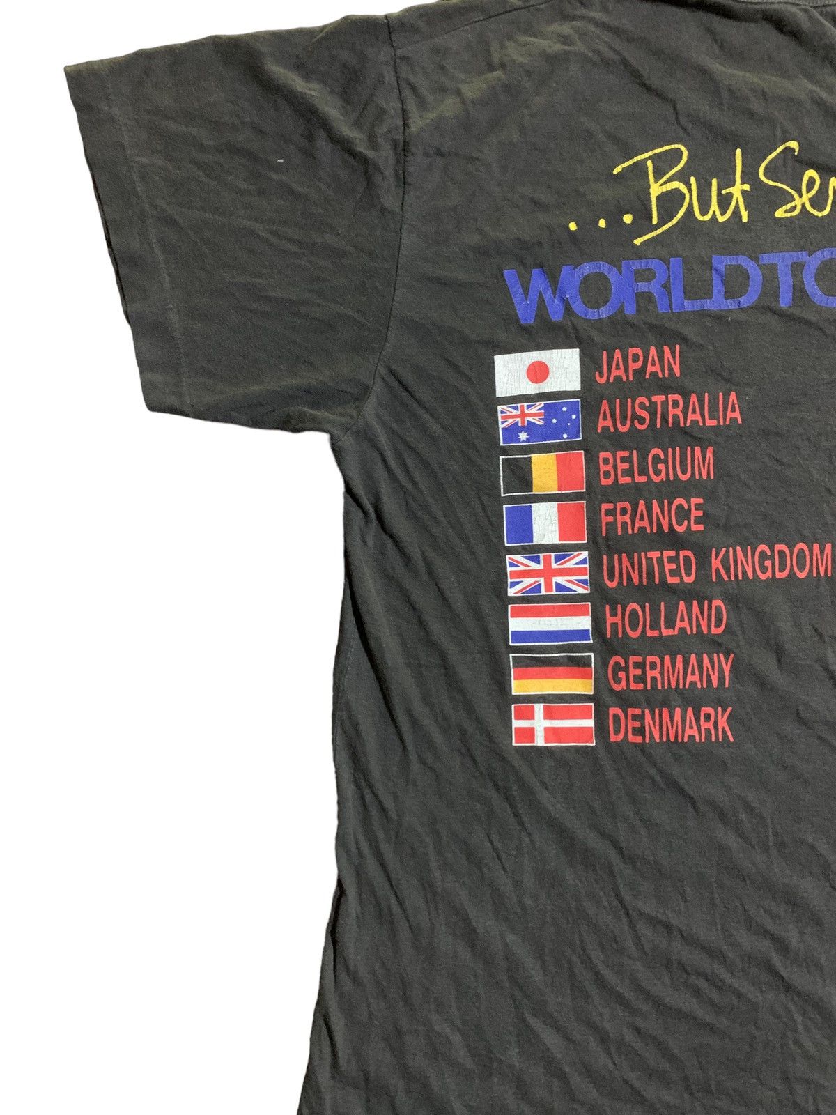 Band Tees × Vintage vintage band world tour 1990 phill collins Size US M / EU 48-50 / 2 - 4 Thumbnail