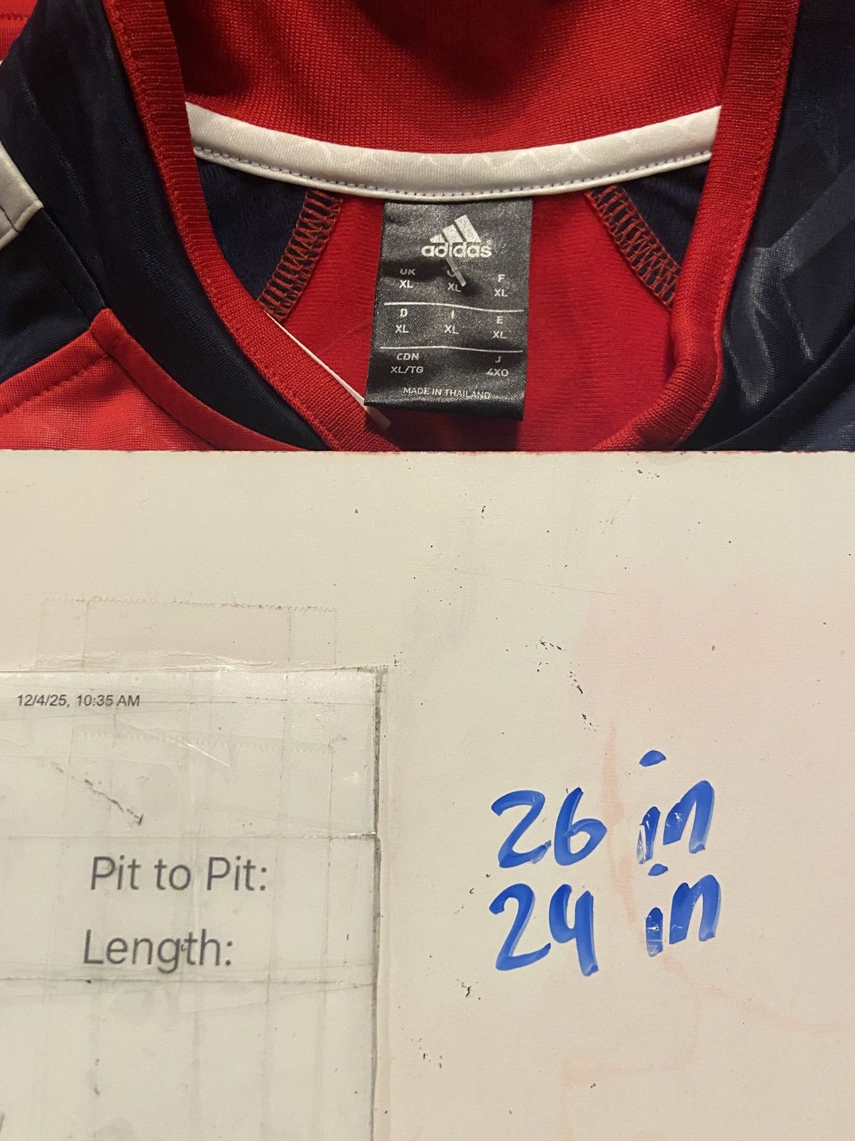 Adidas Adidas Washington Wizards Track Jacket Size US XL / EU 56 / 4 - 4 Thumbnail