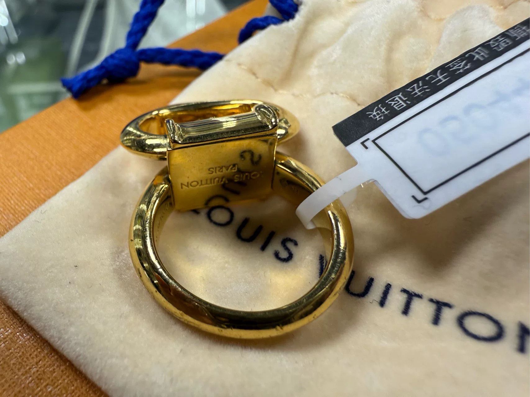 Louis Vuitton Louis Vuitton LV Double Ring Size ONE SIZE - 1 Thumbnail