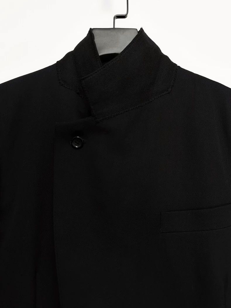 Comme des Garcons Comme Des Garcons Thin wool textured coat Size US XS / EU 42 / 0 - 7 Thumbnail
