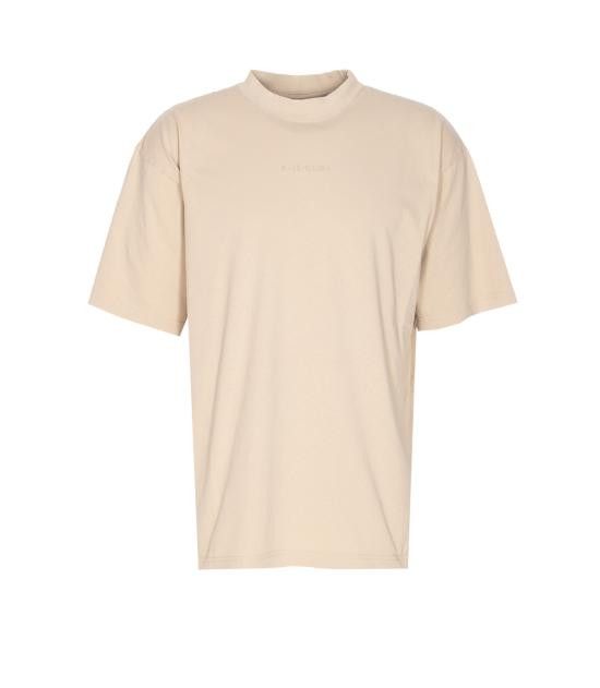 Tシャツ・カットソー BALENCIAGA Men T-shirt Beige 764235TSVO9 9661 Balenciaga Beige Back Medium Fit T-Shirt | Fashion Clinic