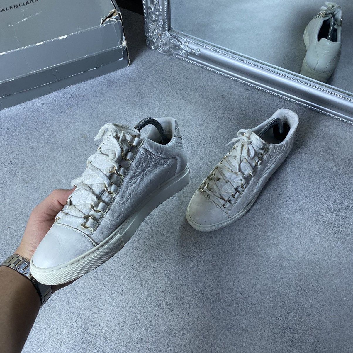 Balenciaga Balenciaga Arena Low Top Size US 5.5 / EU 38 - 3 Thumbnail