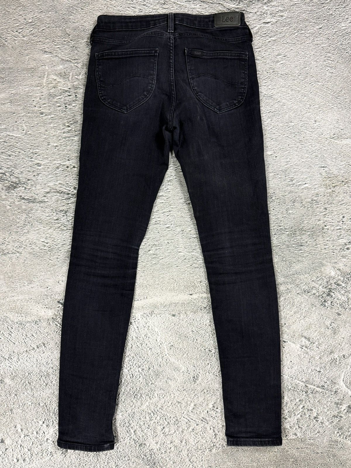 Lee Lee skinny jeans denim pants Y2K black Size 27" / US 4 / IT 40 - 1 Thumbnail