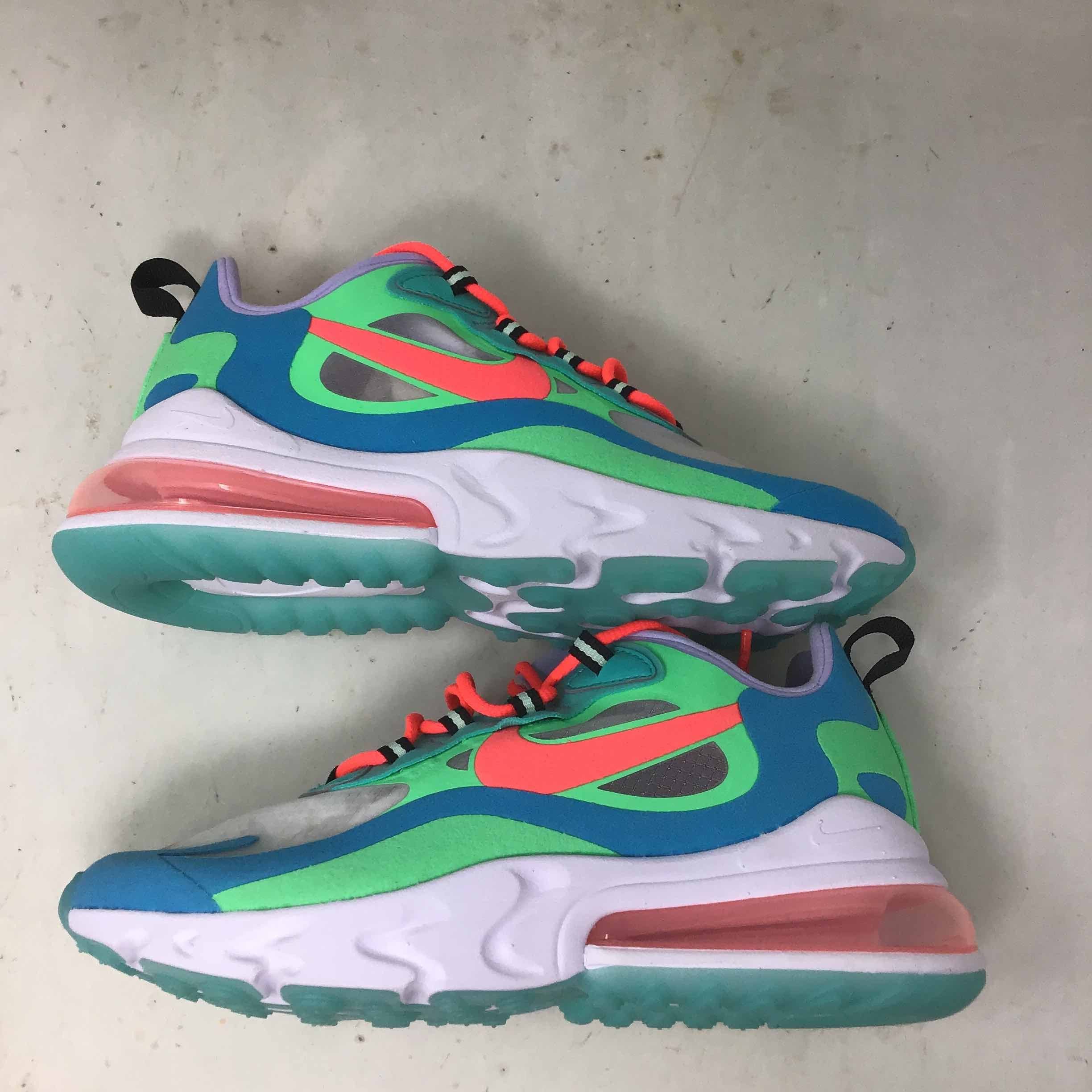 Wmns Air Max 270 React Electro Green Lagoon