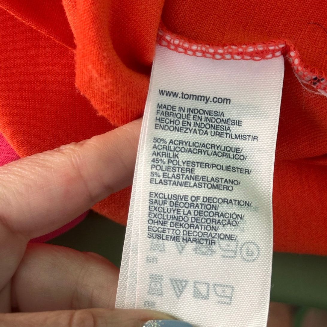 Tommy Hilfiger Tommy Hilfiger pink orange color block sheath dress size XS Size XS / US 0-2 / IT 36-38 - 4 Thumbnail