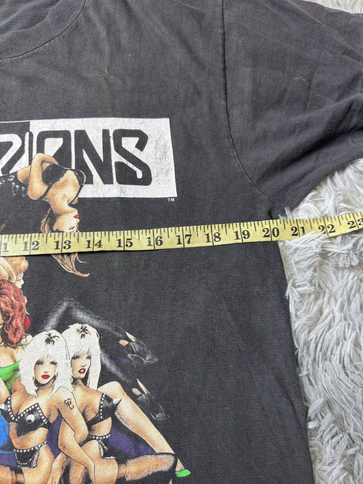 Band Tees × Vintage Vintage Scorpions Size US L / EU 52-54 / 3 - 7 Thumbnail