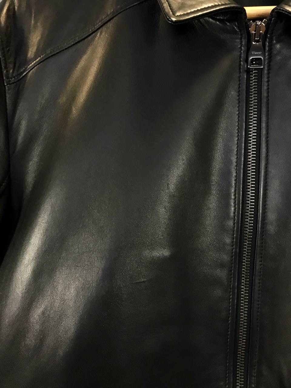 Leather × Salvatore Ferragamo Salvatore Ferragamo luxury leather jacket Size US L / EU 52-54 / 3 - 9 Thumbnail