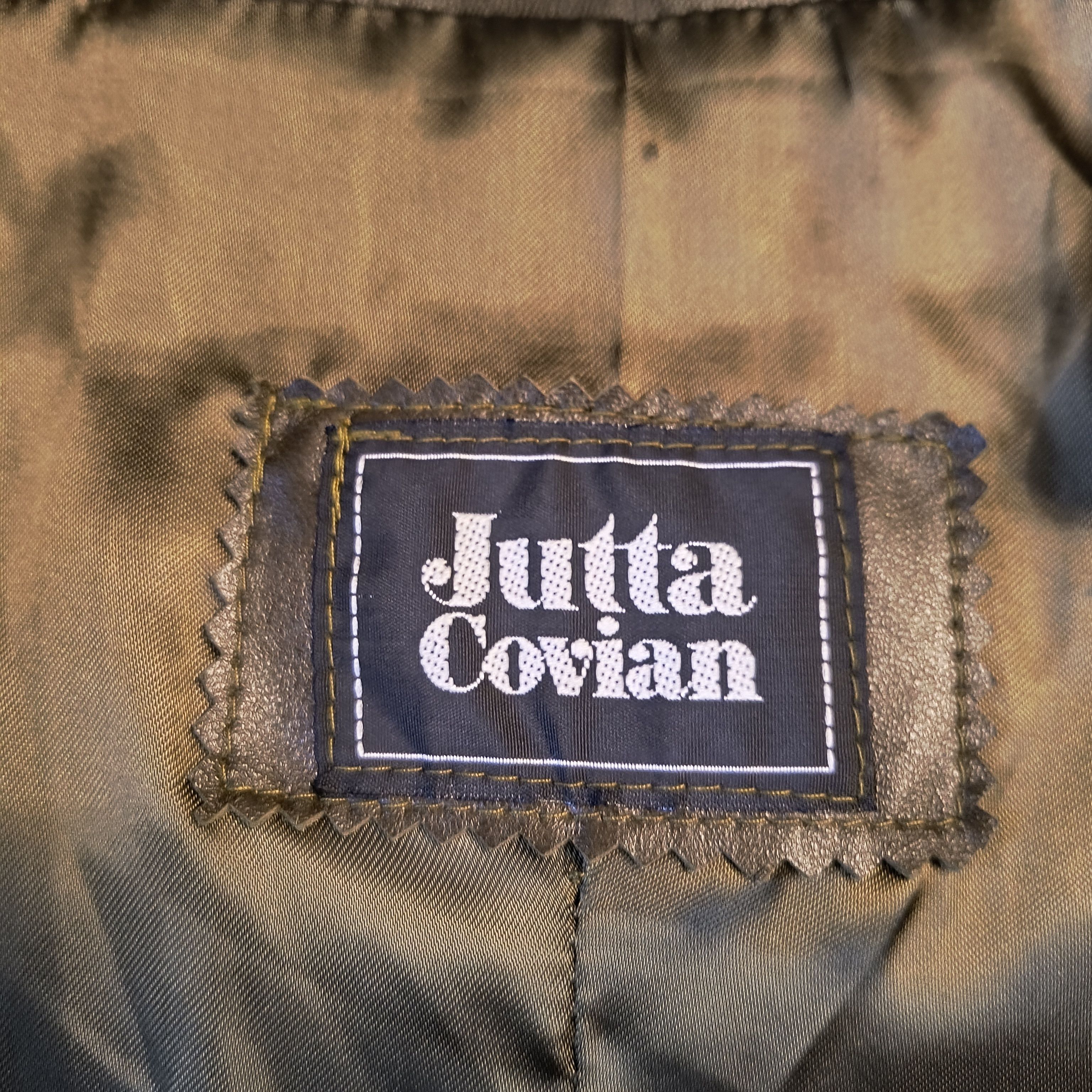 Japanese Brand × Vintage Vintage suede bomber jacket Jutta Covian L-XL Size M / US 6-8 / IT 42-44 - 3 Thumbnail