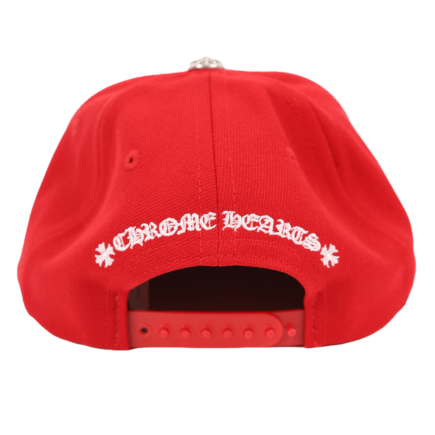 Chrome Hearts CH RED 6 PANEL HAT Size ONE SIZE - 2 Thumbnail