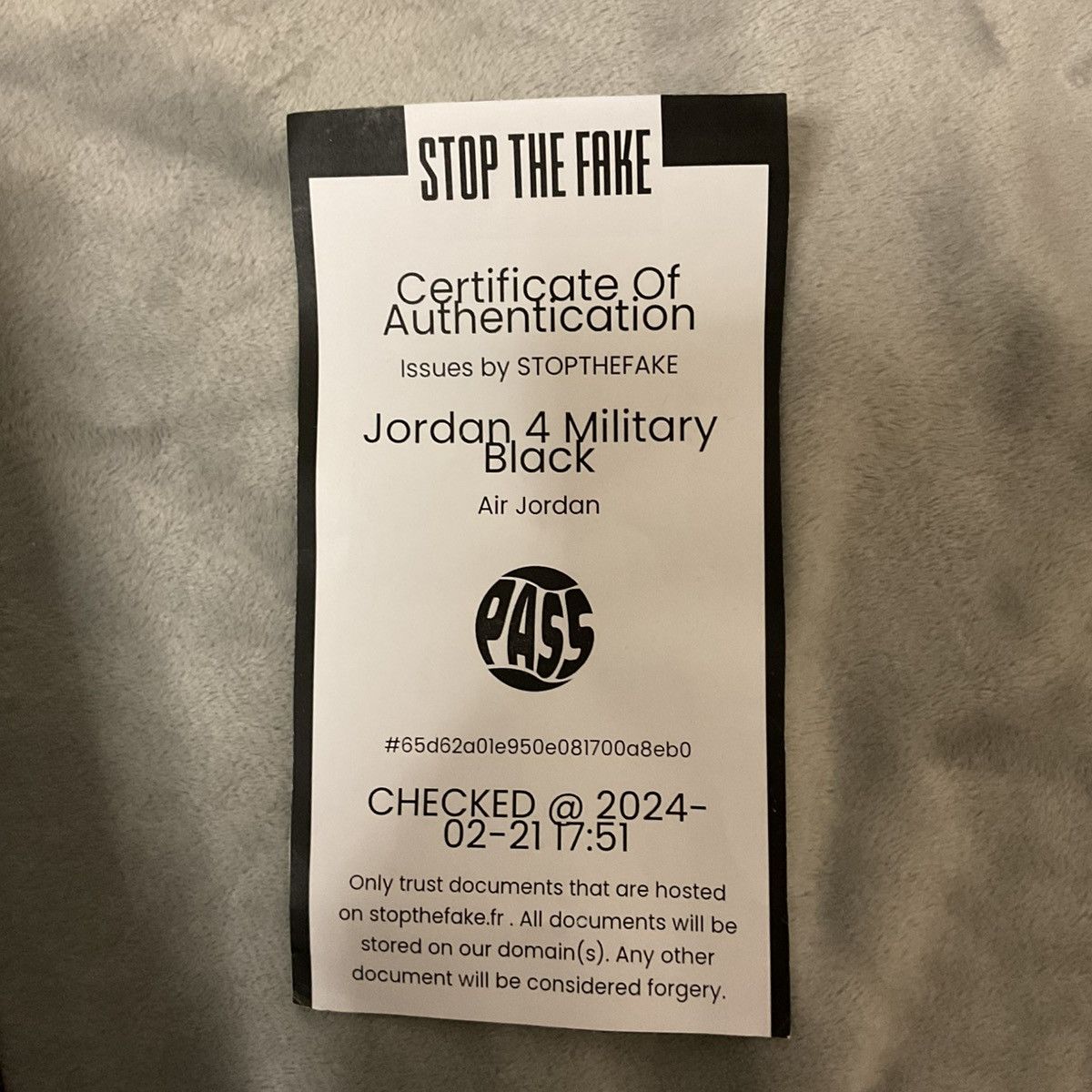 Jordan Brand × Nike Air Jordan 4 Retro Military Black size 10 Size US 10 / EU 43 - 15 Thumbnail
