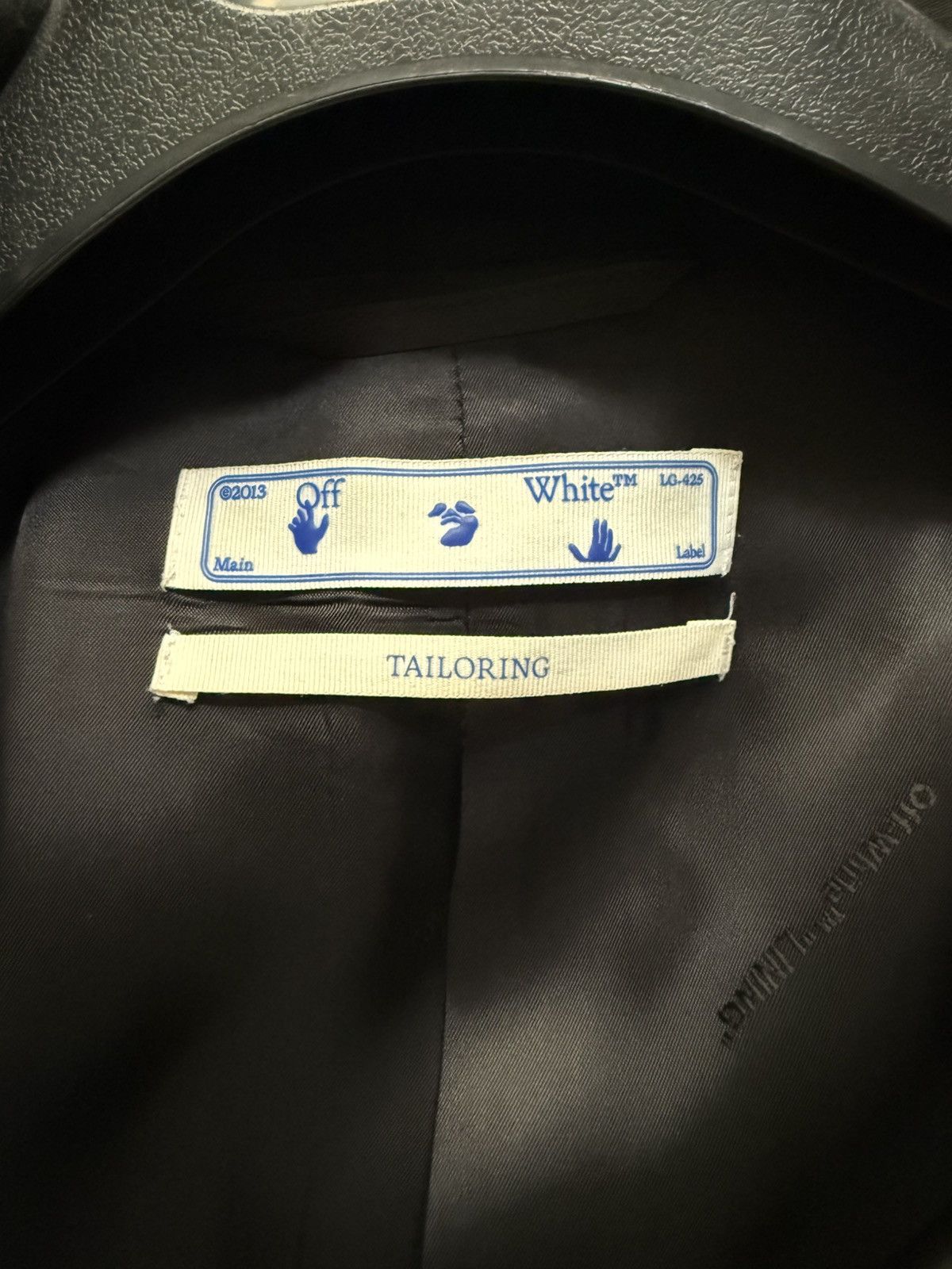 Off-White Off-white blazer shoulder pads Size 50L - 8 Thumbnail