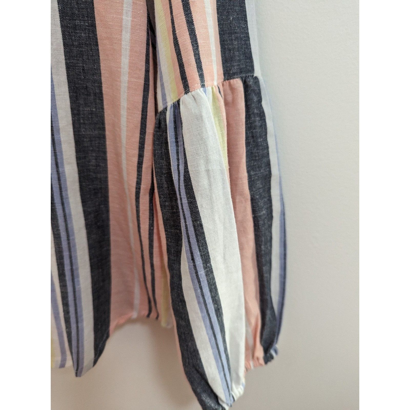 Other New with Tags Women's T. Rose striped Blouse Top Size Medium Size M / US 6-8 / IT 42-44 - 5 Thumbnail